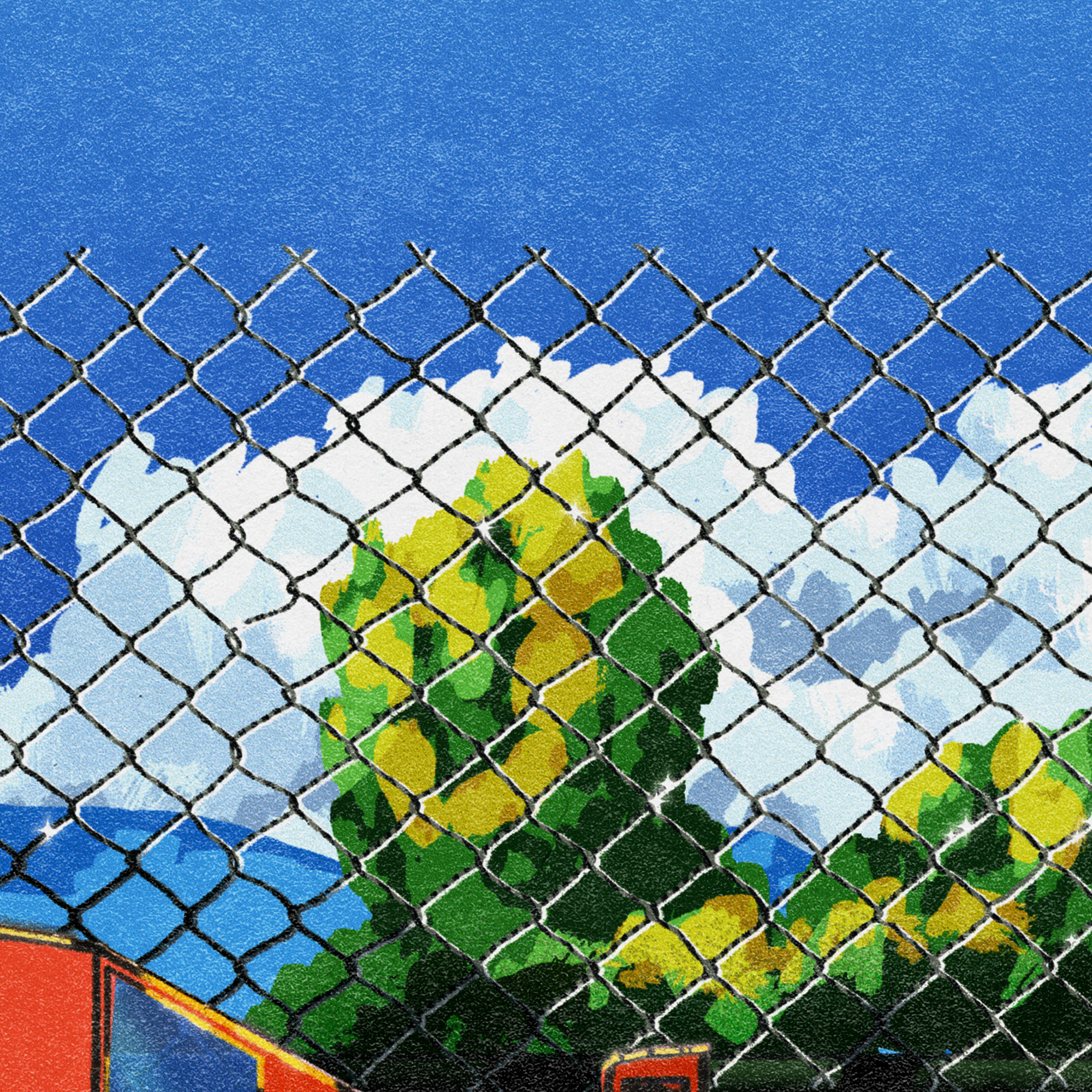 label affaire records - Turbo Cranked Up 2000s — artwork, motion — Procreate, Photoshop, Illustrator, After Effects