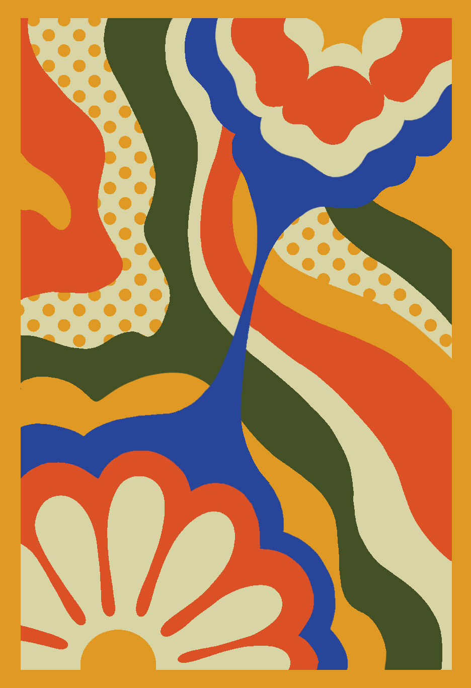 Flower Sap - 13"x 19"