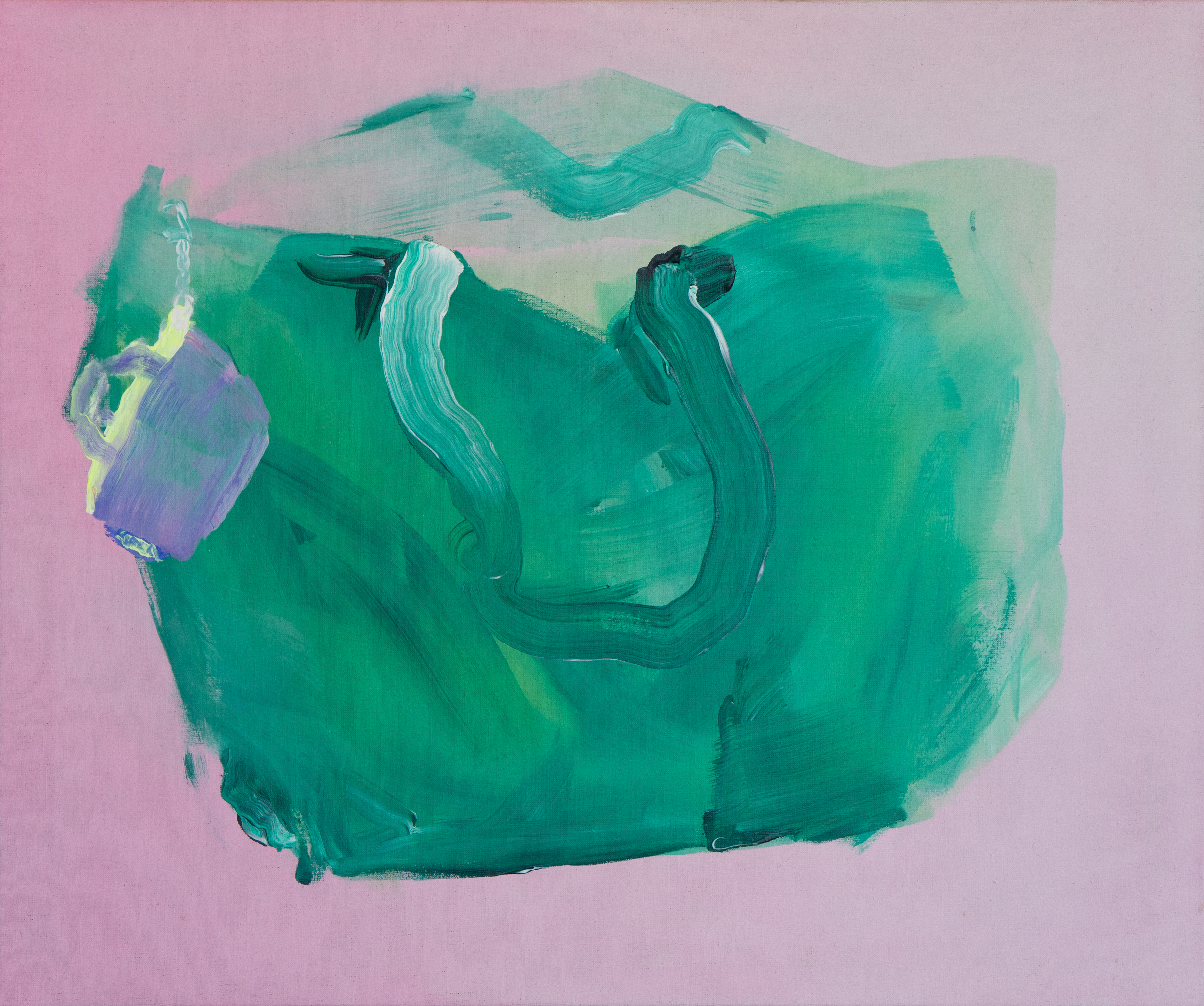 Bag——large L / 75 × 60 cm / acrylic on canvas