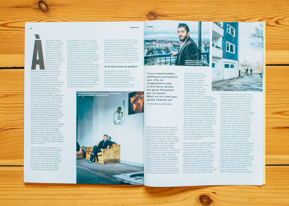 Society, FR, / Dresden Reportage, / 09/2020