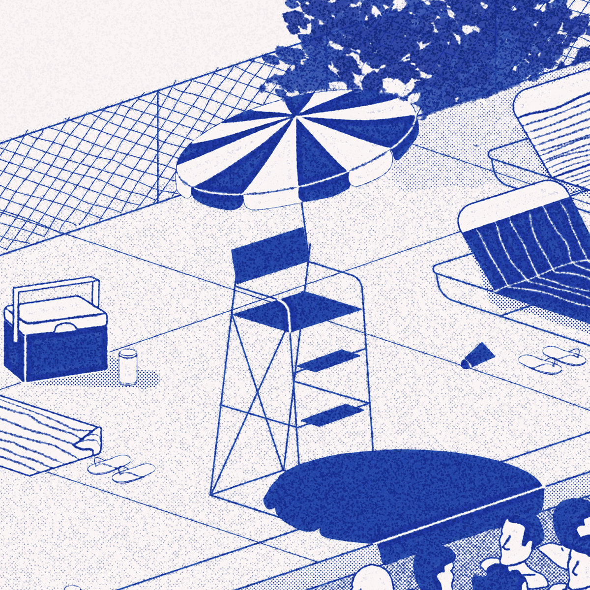 High Dive Illustration, 2022