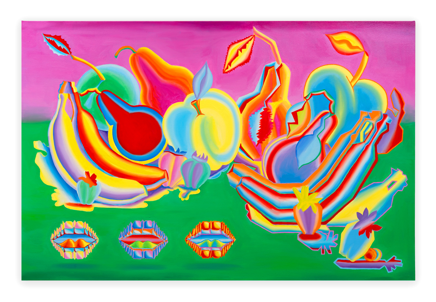 Assembly, Oil on Canvas, 157.4 x 104.1 cm, 2023