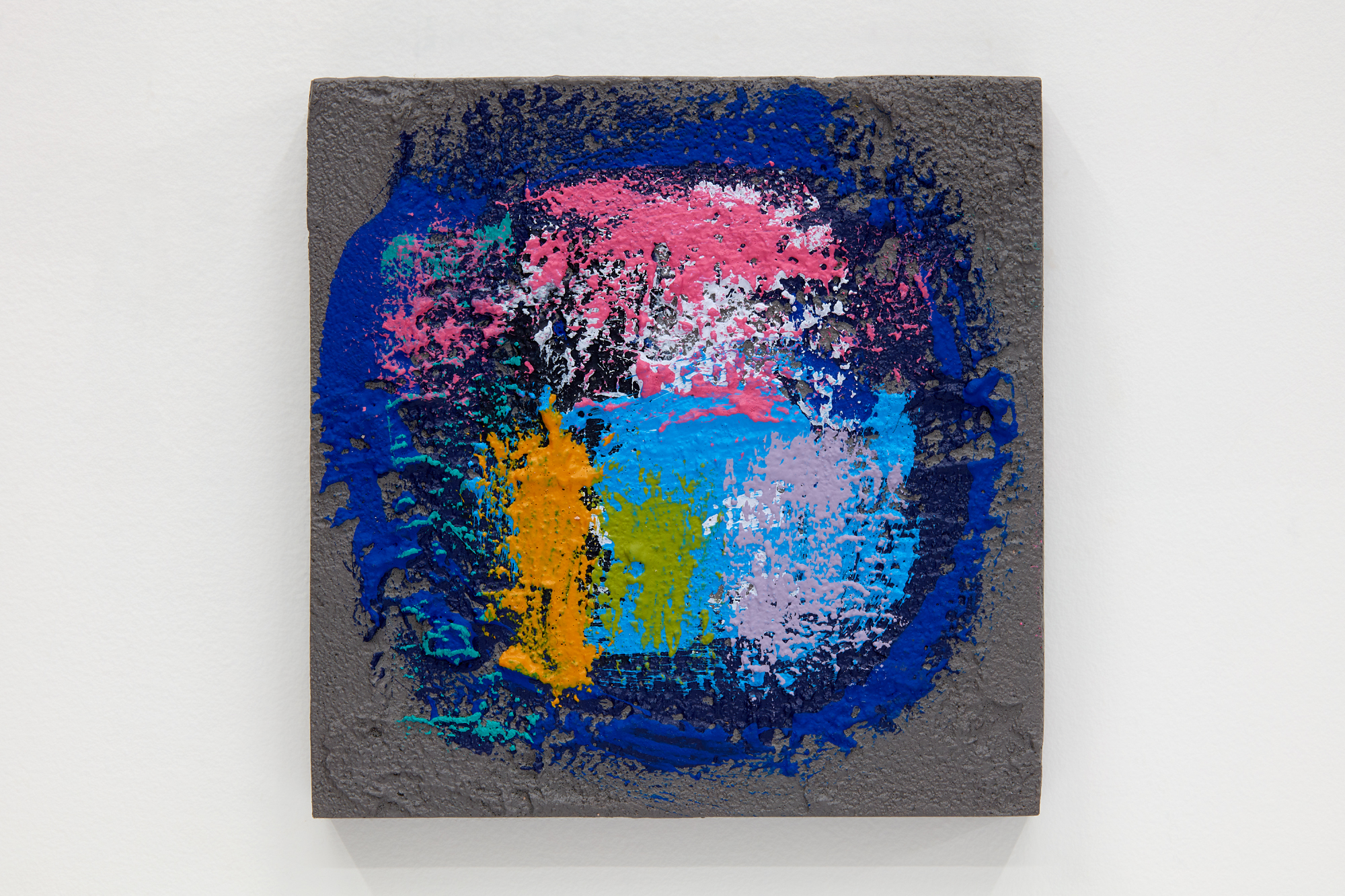 Stucco Painting 23, 20206 x 6 "