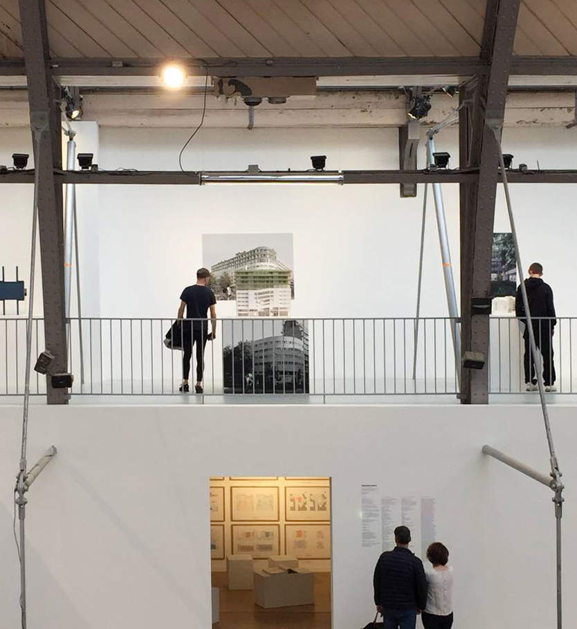 Exposition at the pavillon de l'arsenal