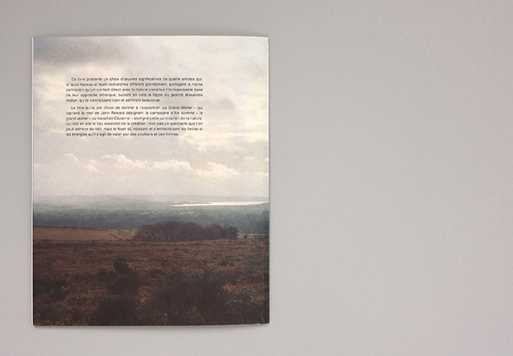 Le Grand Atelier [The Great Studio], 2016