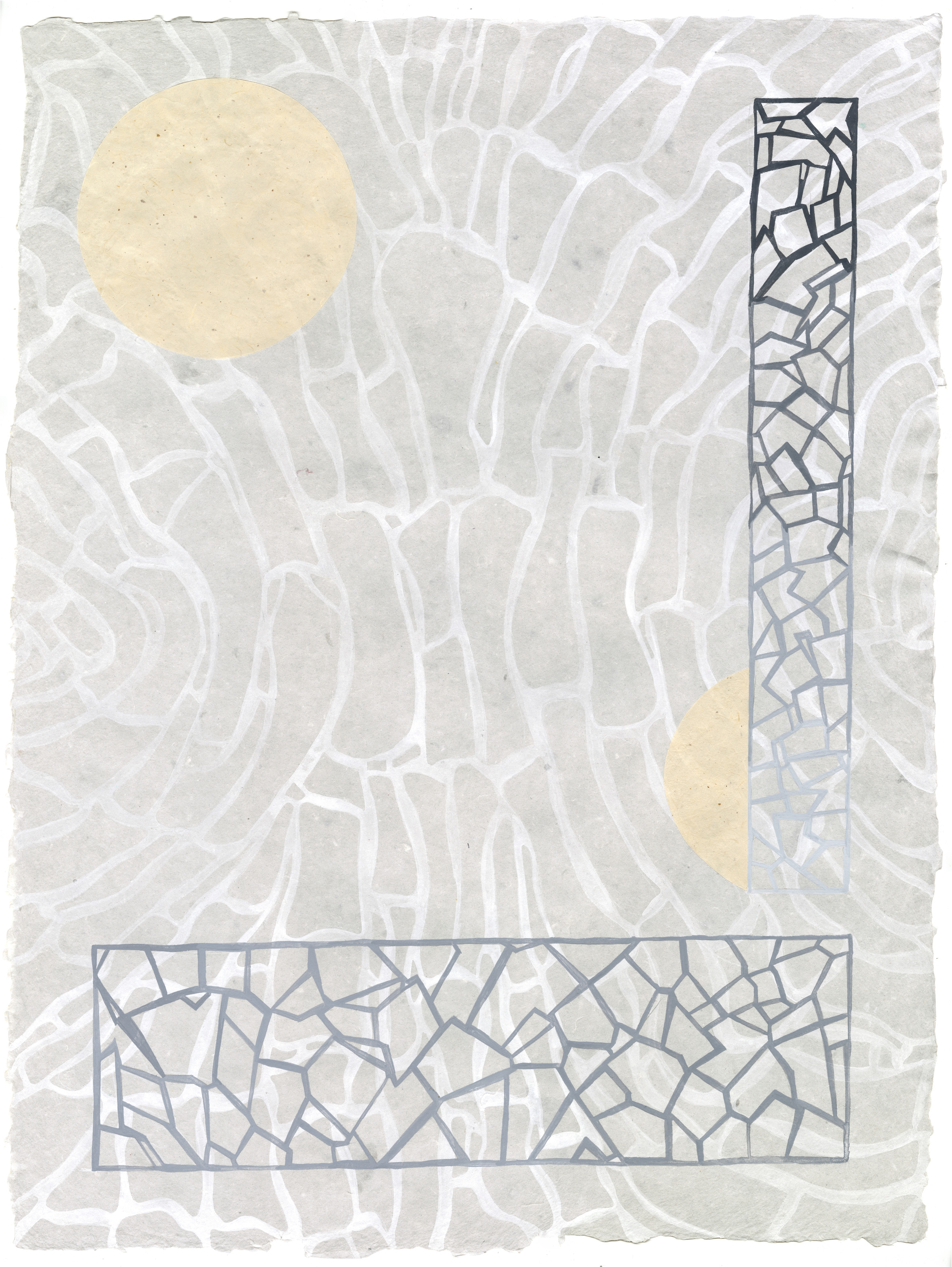 without color, denim and muslin paper