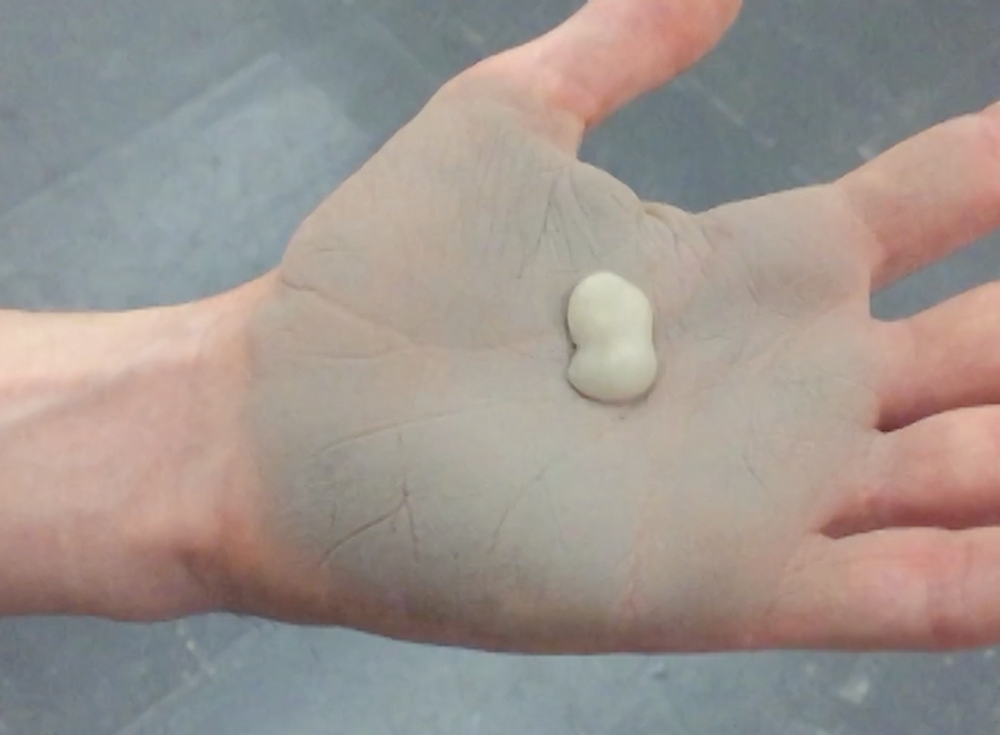 Blob Circulating (Saliva on Silicone Ash), 2015 [still]Single-channel video projection, color, silent14 min. 24 sec.