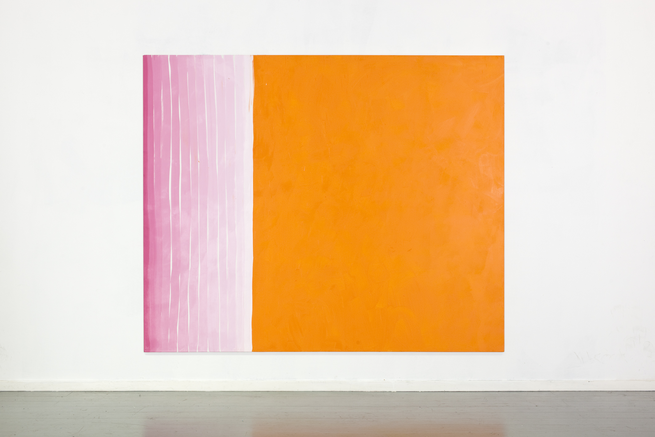 &bdquo;ER // : S / 1963 [K&K!]: 2015&rdquo; 2014. Oil on canvas, 200 x 240cm