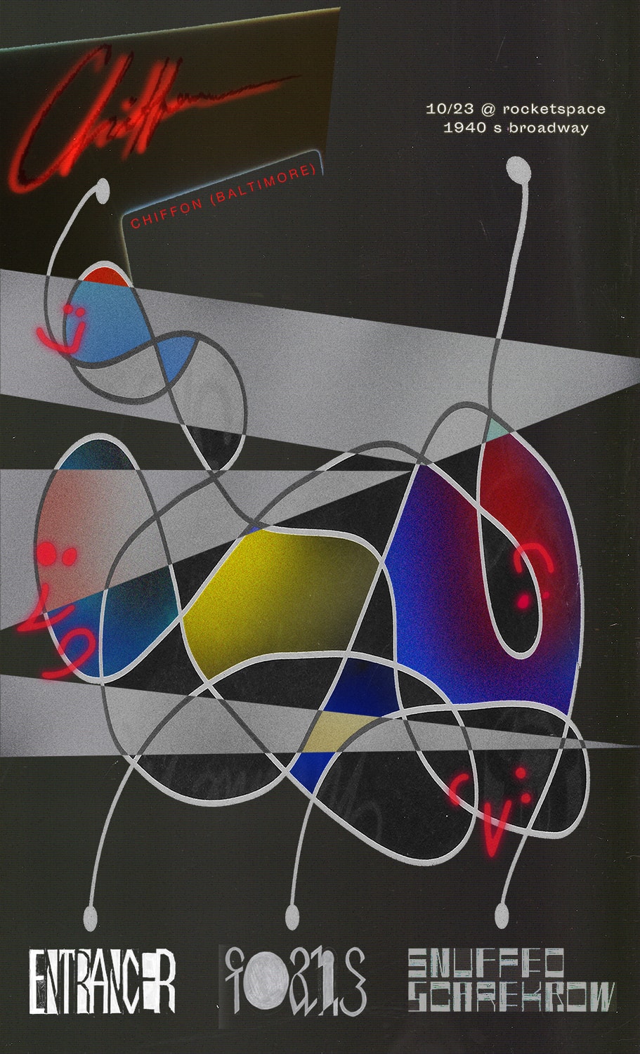 Poster & lettering for Chiffon. 2016, 8.5˝ × 11˝, digital print.