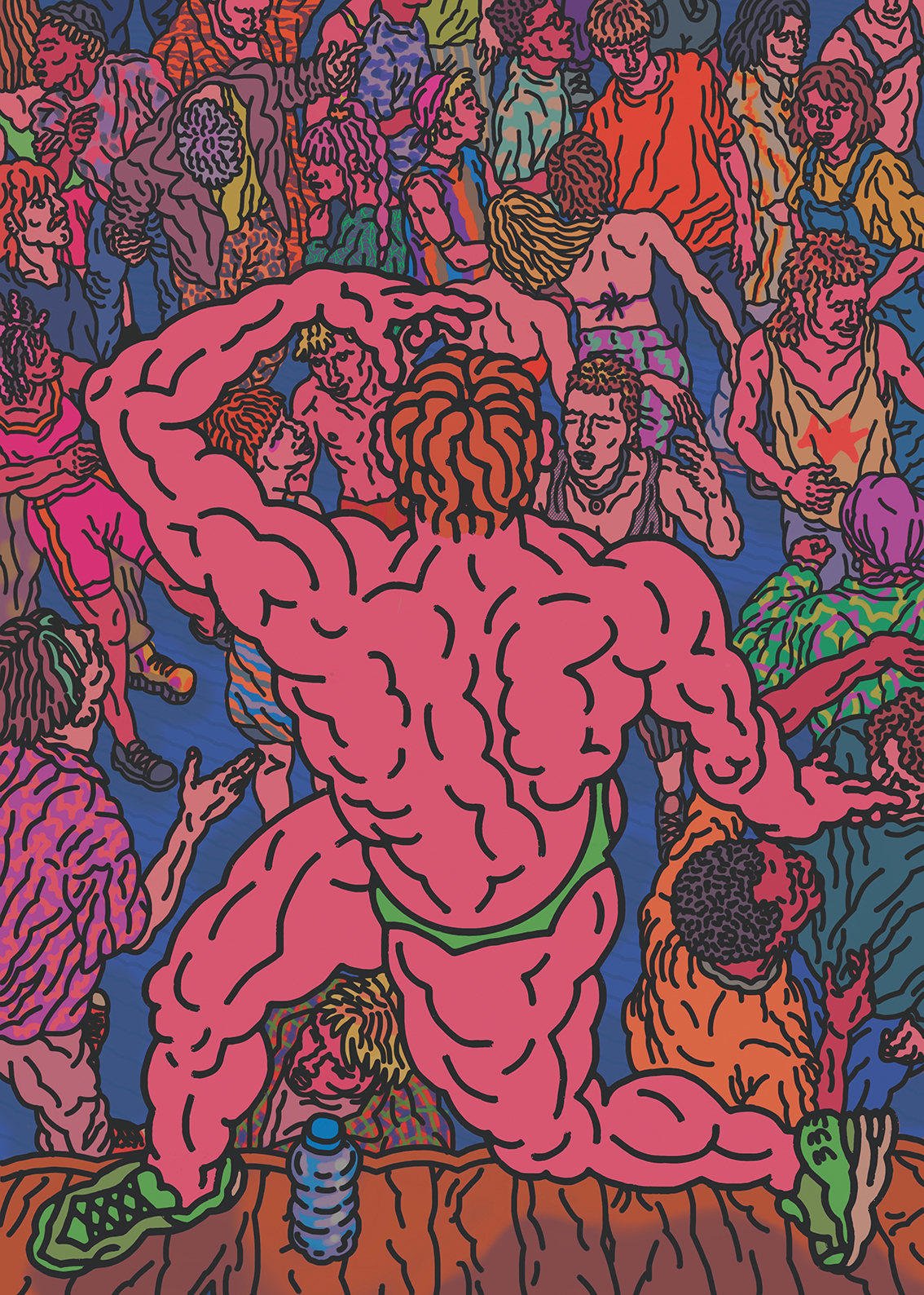 Part of my exhibition "Let's Rave!"