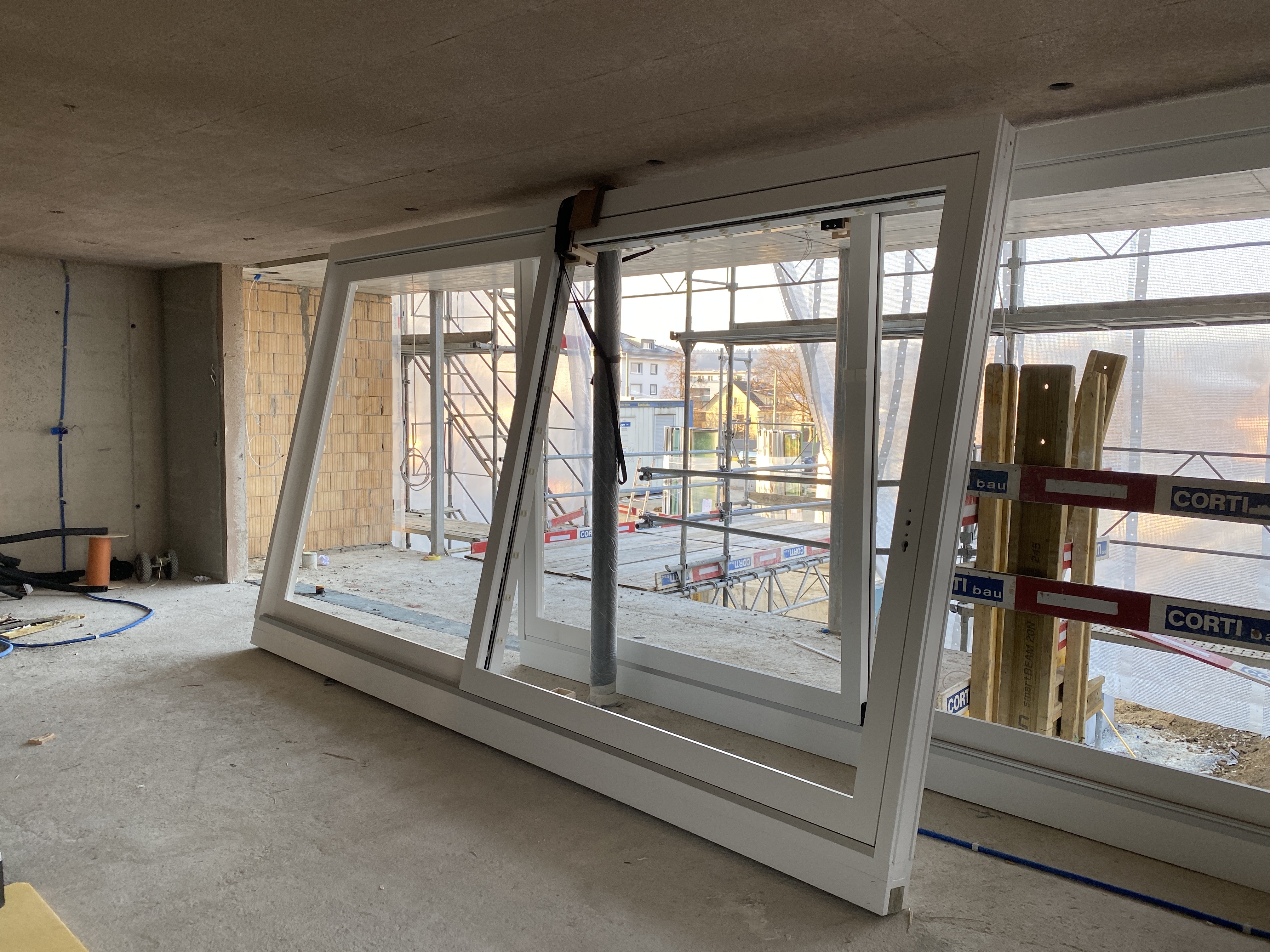 Baustelle Januar 2023