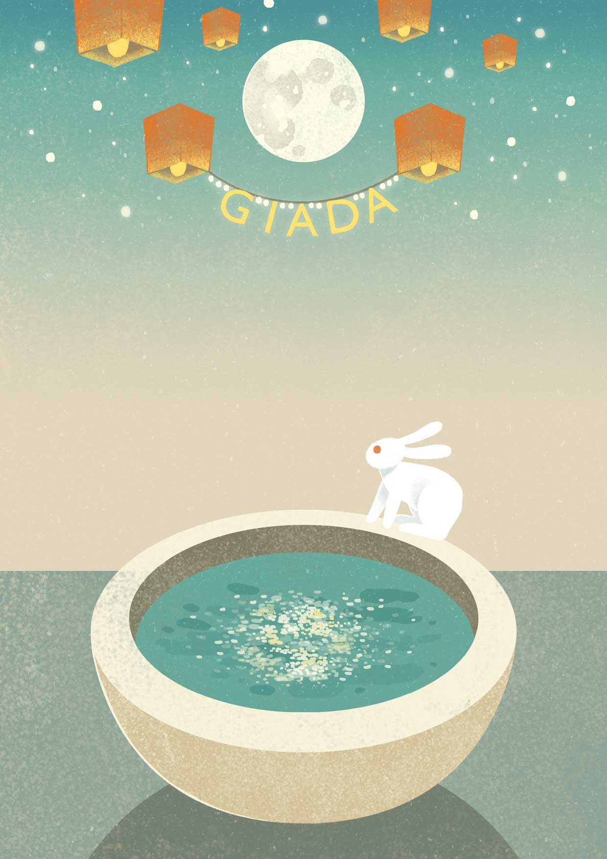 Mid Autumn Festival Concept Graphic by AW91 · Creative Fabrica