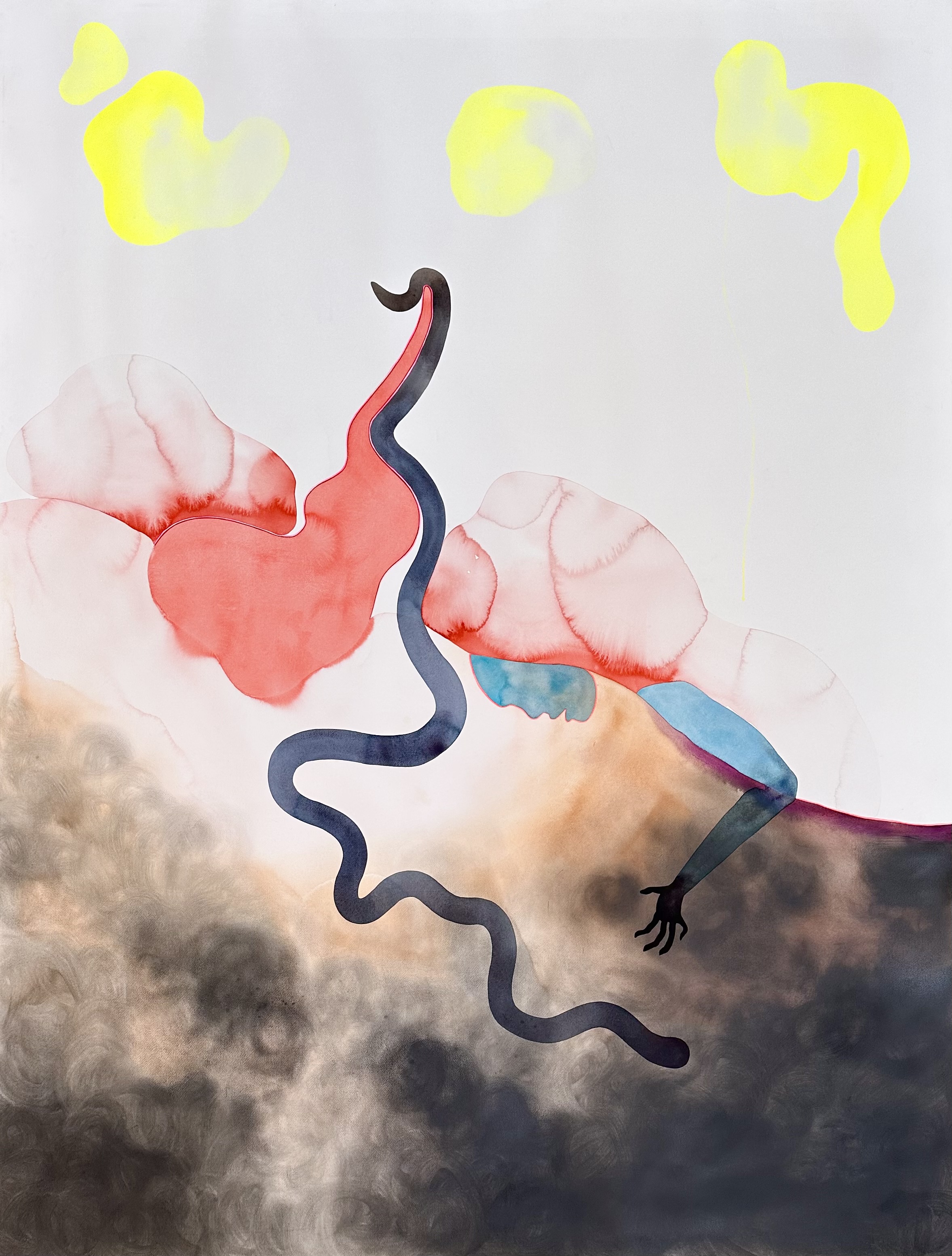 these lungs, 67" x 52"