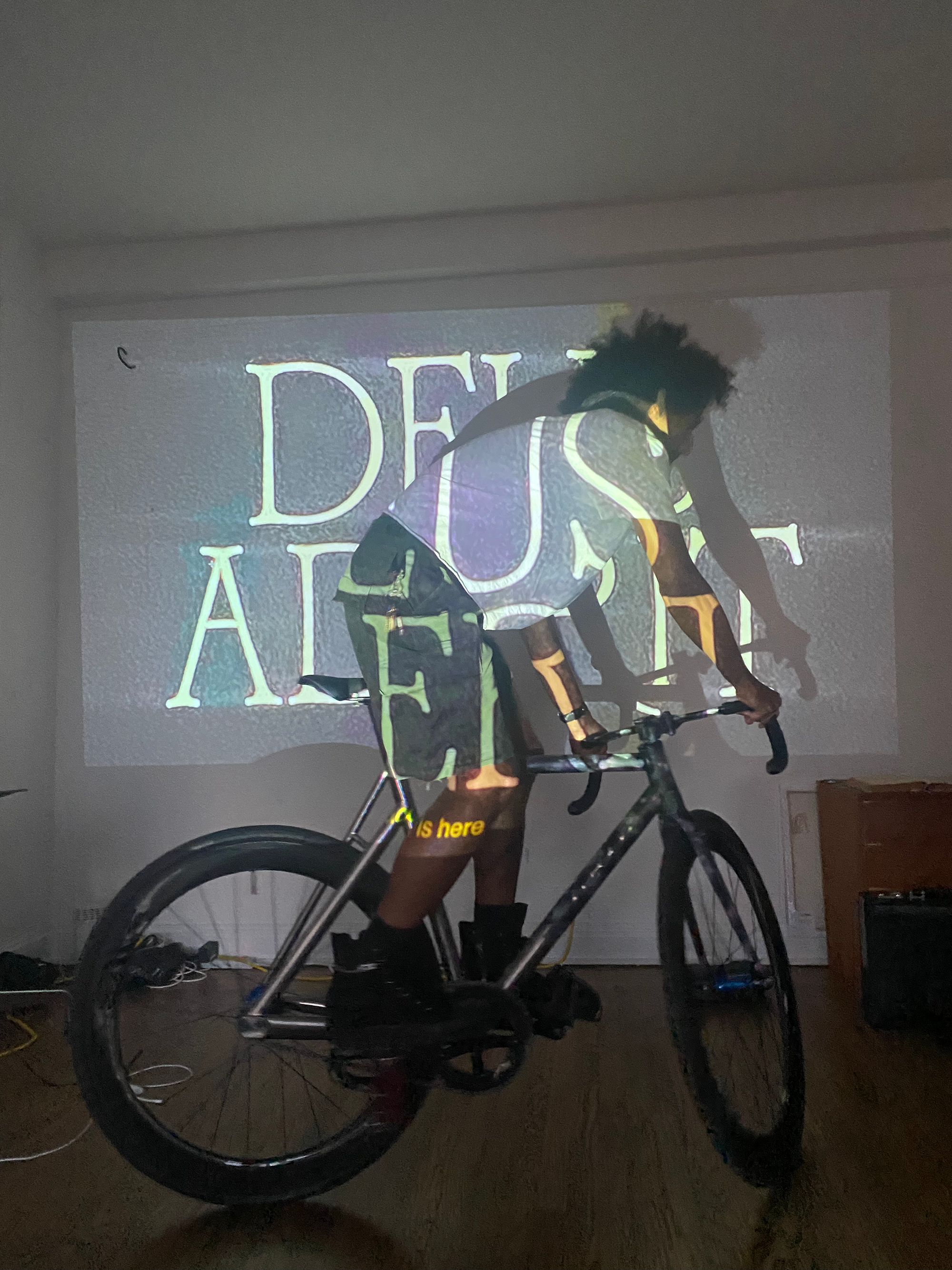 Toni Rodriguez track stand weis bike by cecilia azcarate B4XVI