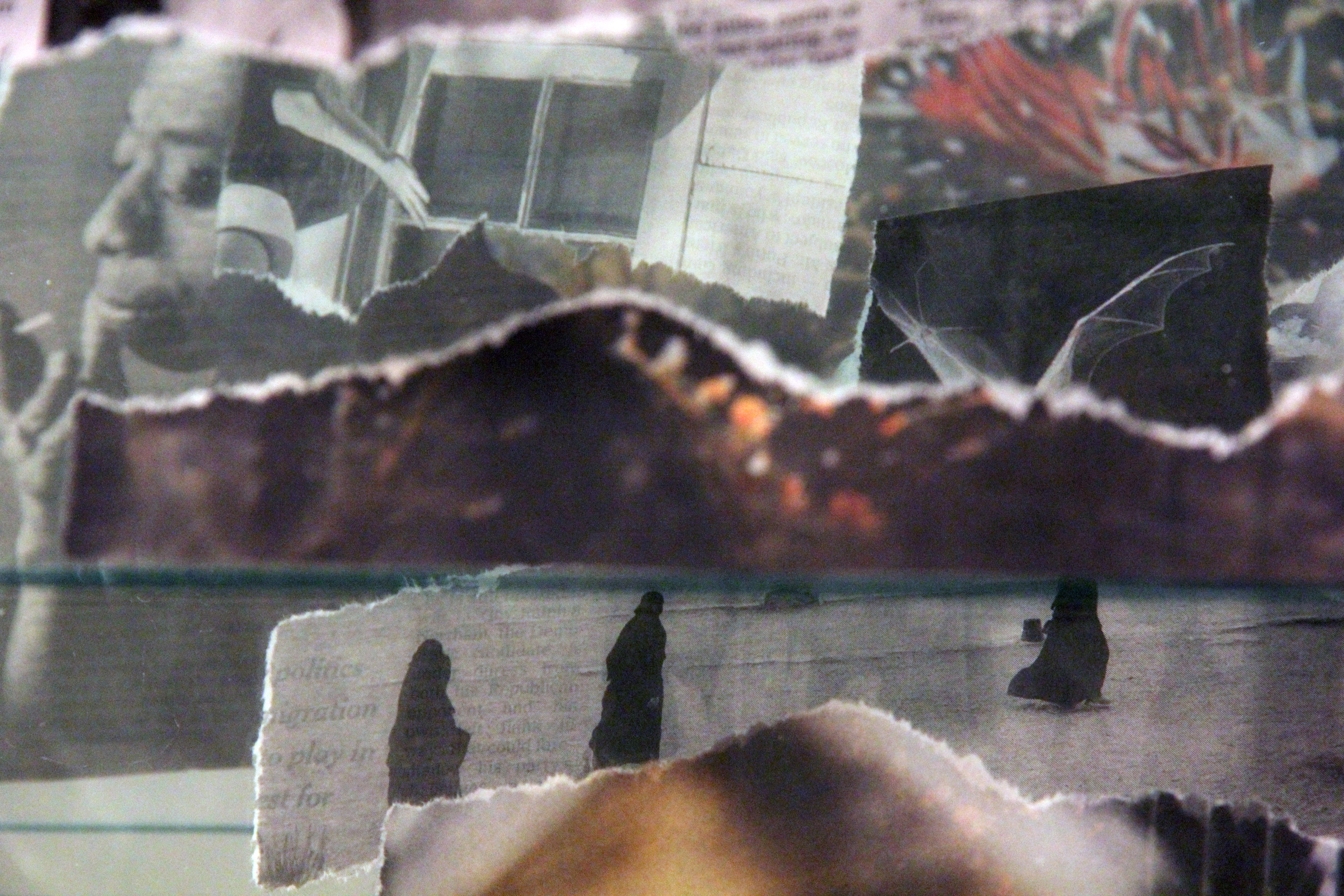 Baldwin (November Times) 2017  Archival Pigment Print on Arches Watercolor Paper 5” x 7.5” Edition 1/3 + II AP