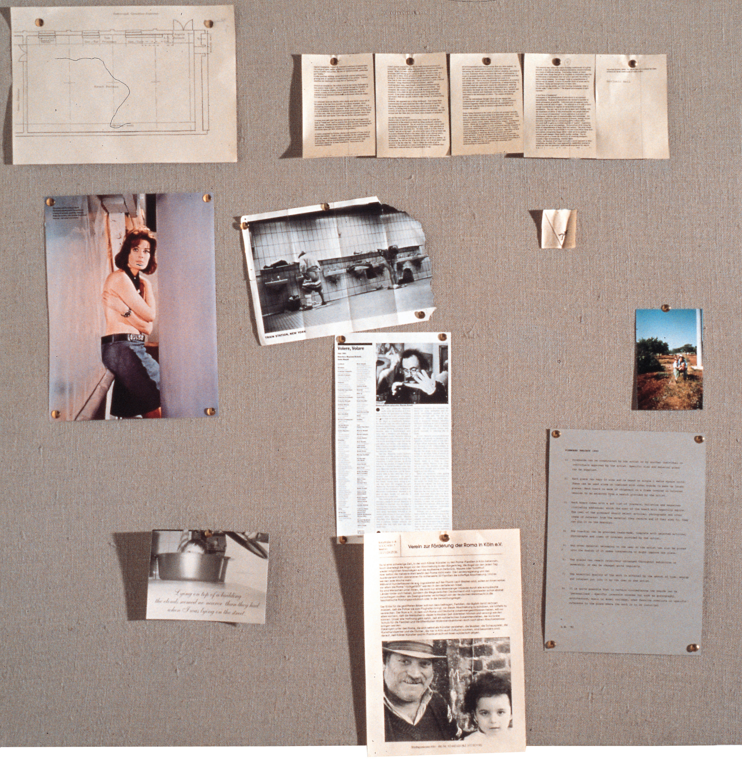 Pinboard Project (Grey), 1992