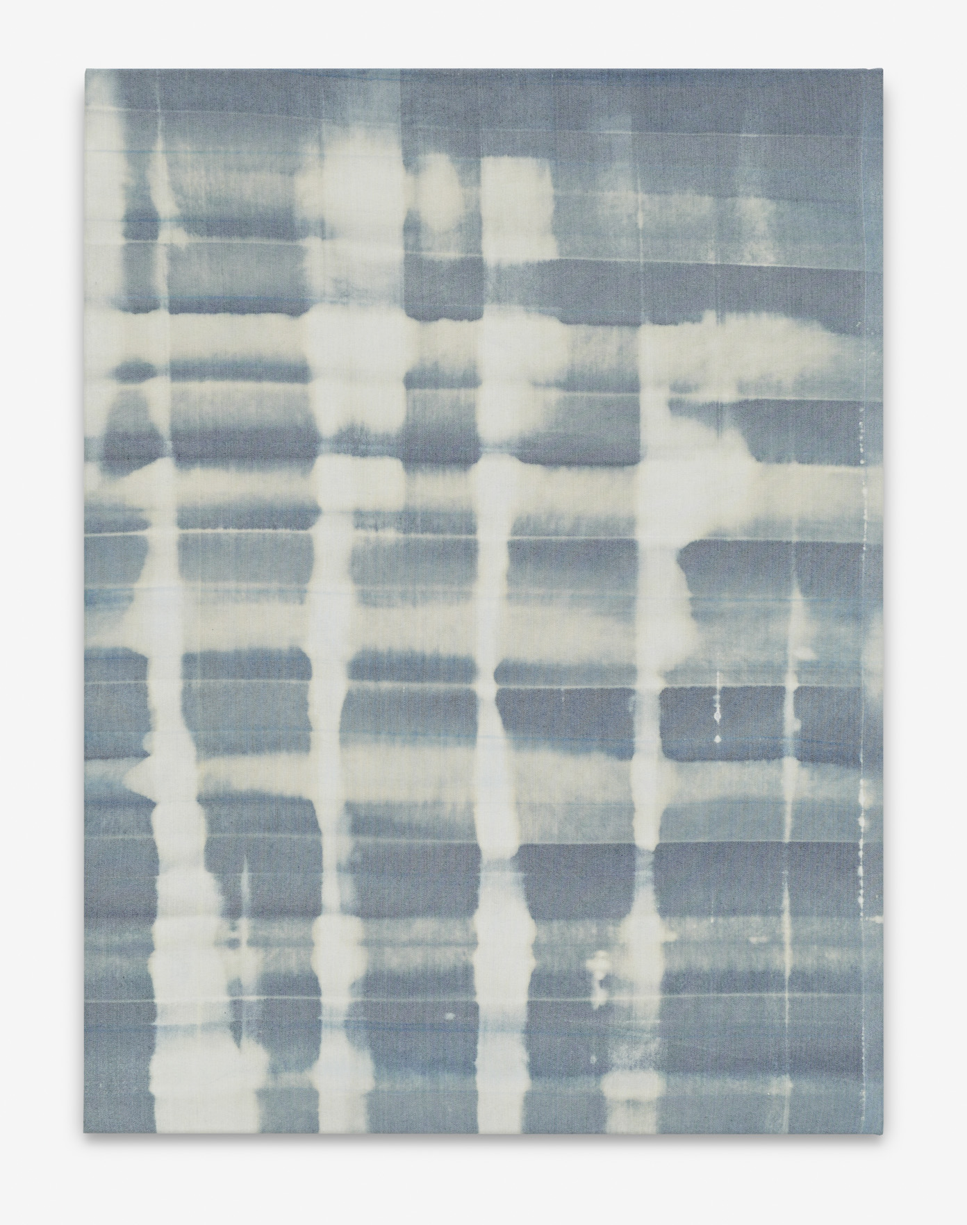 untitled, 100x75cm, bleach on denim, 2014