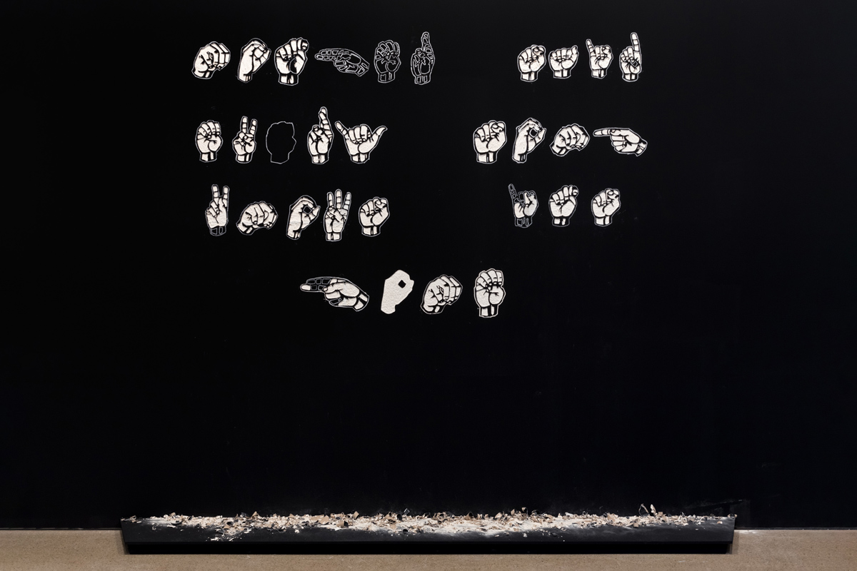 Kemang Wa Lehulere, Bird Song (2017) | Installation view at Deutsche Bank KunstHalle, Berlin, Germany and Pasquart Art Centrem Biel, Switerzland