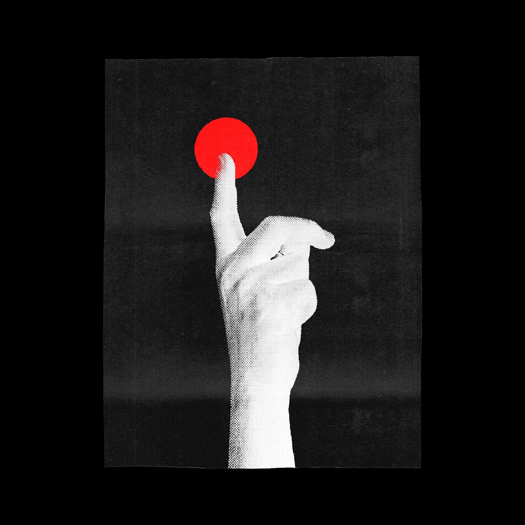 Touch of Red Poster Design