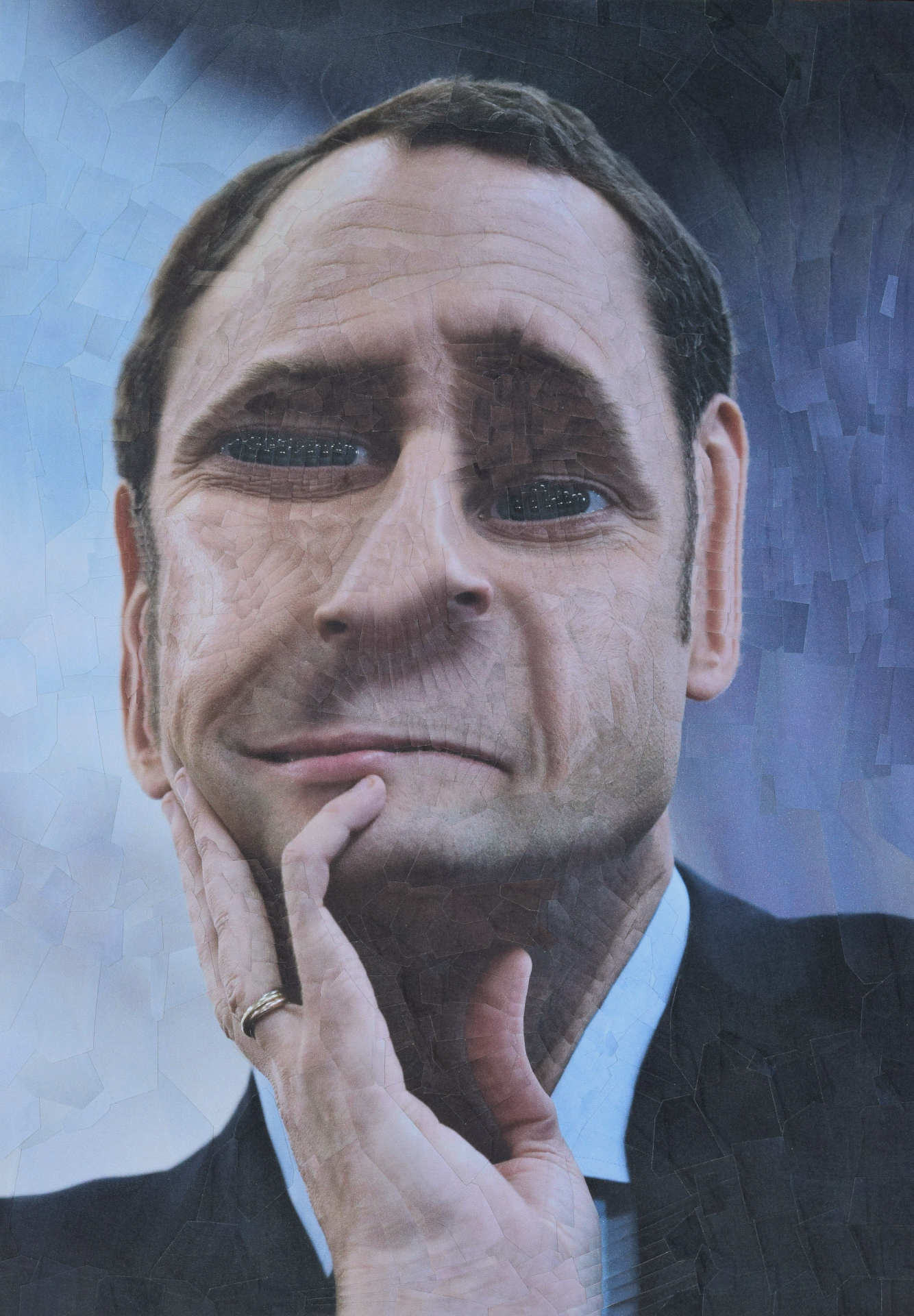 Emmanuel Macron, 2017, 8.2 x 11.6 inches