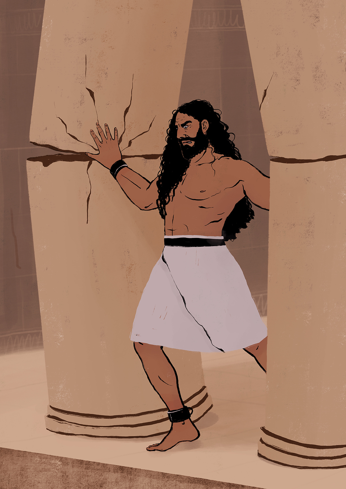 The death of Samson