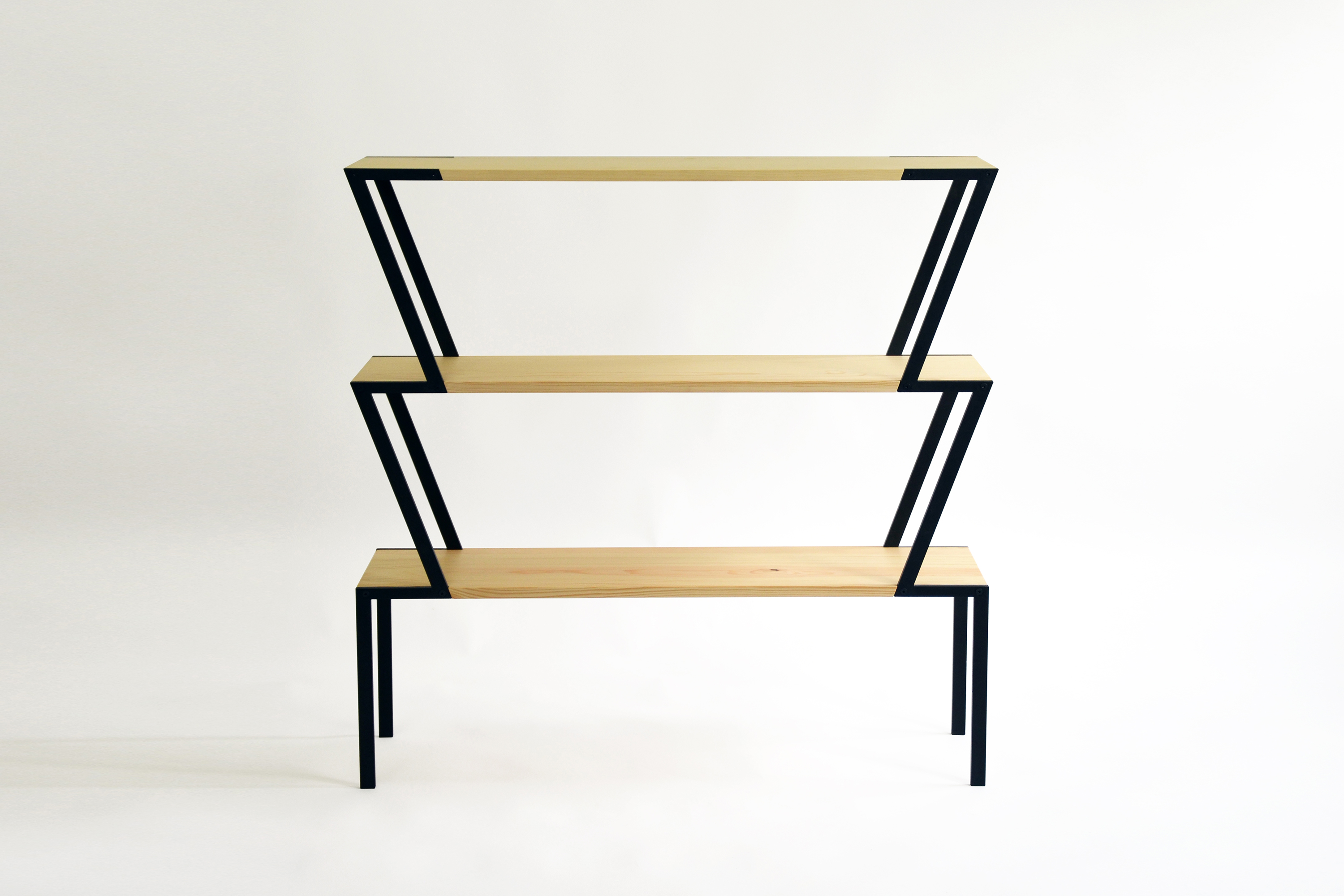 Sigi in ash with blackened steel legs