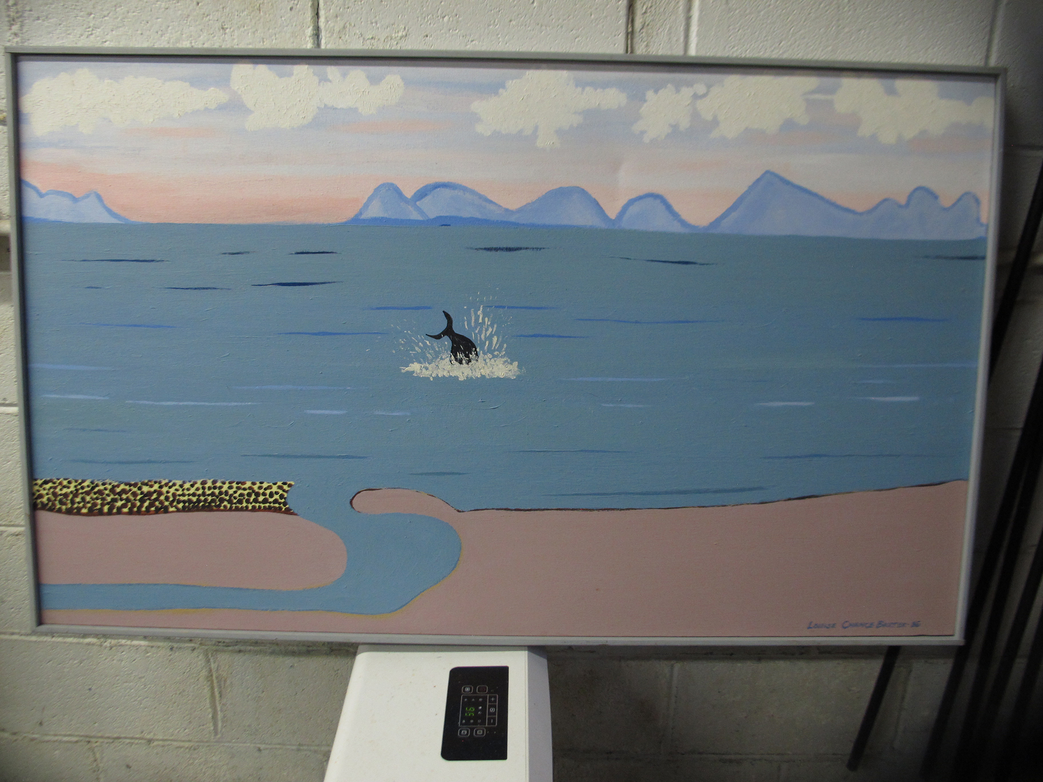 Louise-Chance Baxter&, Beach scene.