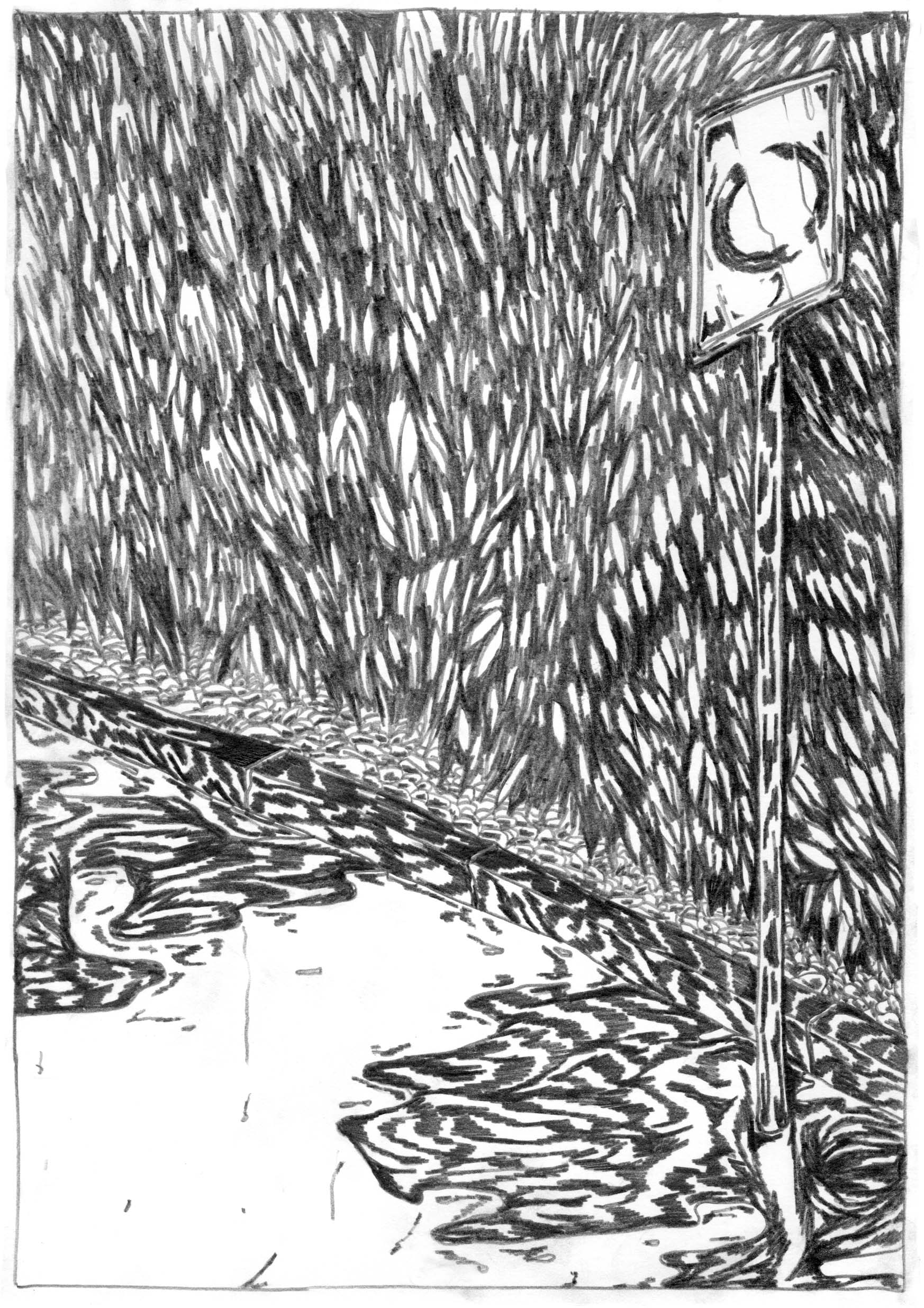 Untitled / Pencil on paper / 29cm x 21cm / 2018