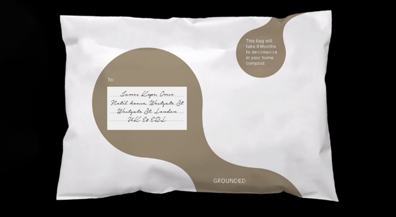 Grounded Packaging soft mailer