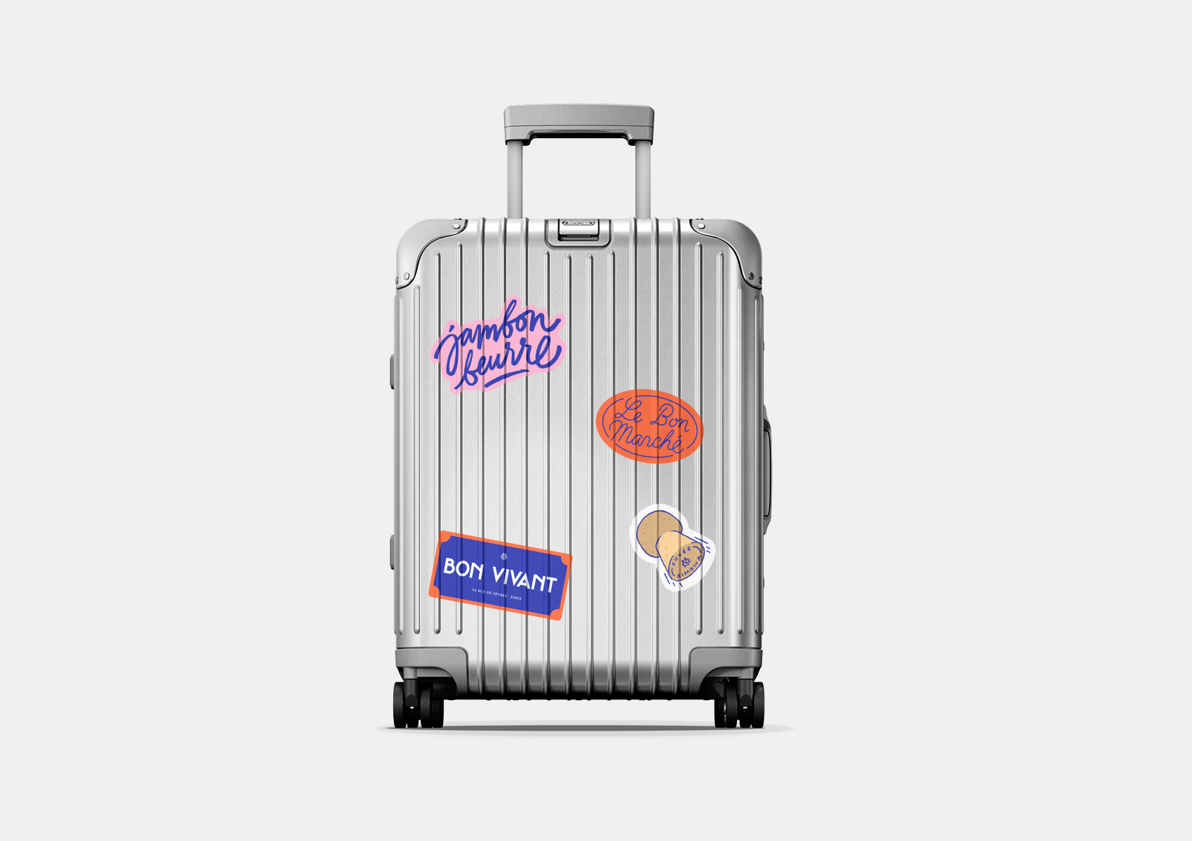rimowa luggage stickers