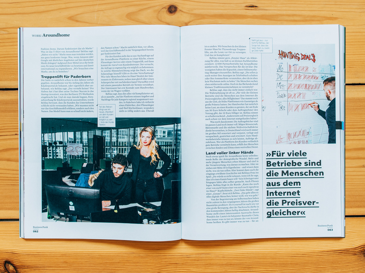 Business Punk / Aroundhome, Berlin / Juni 2019