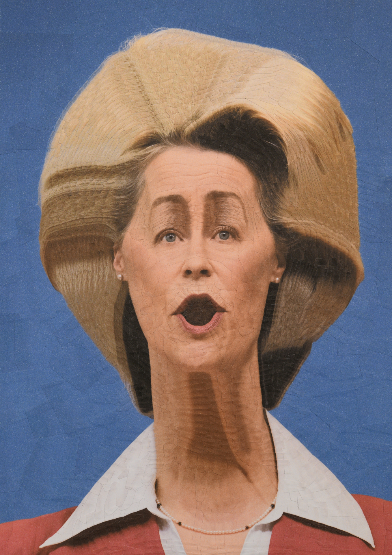Ursula von der Leyen, 2025, 8.2 x 11.6 inches