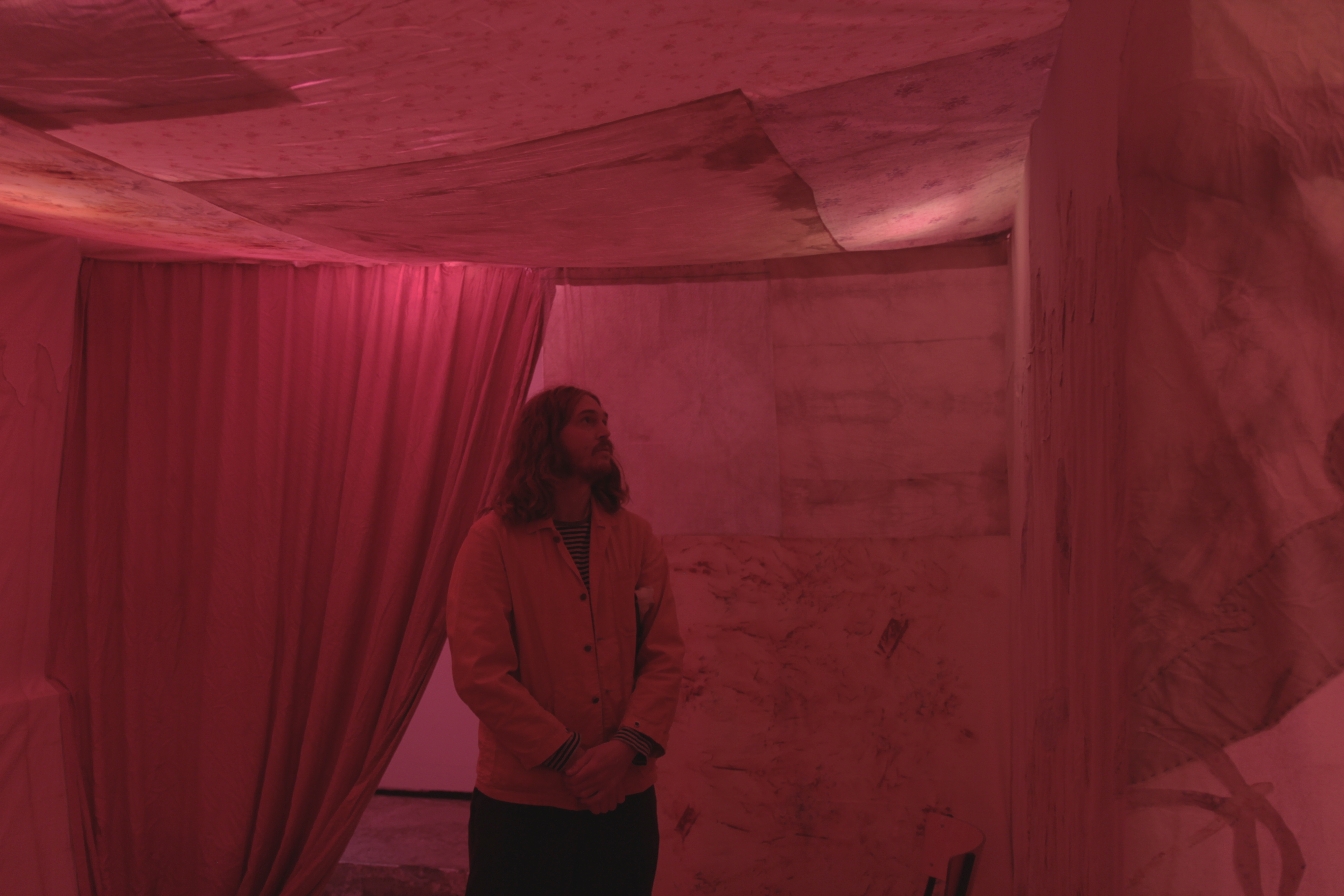 Anna Reutinger & Garance Wullschleger, Morte Liiiiiiiffeeeeeee, still naaaaaattuuuuree, exhibition opening, Galleri Nef, 2021. Photo: Mourning School