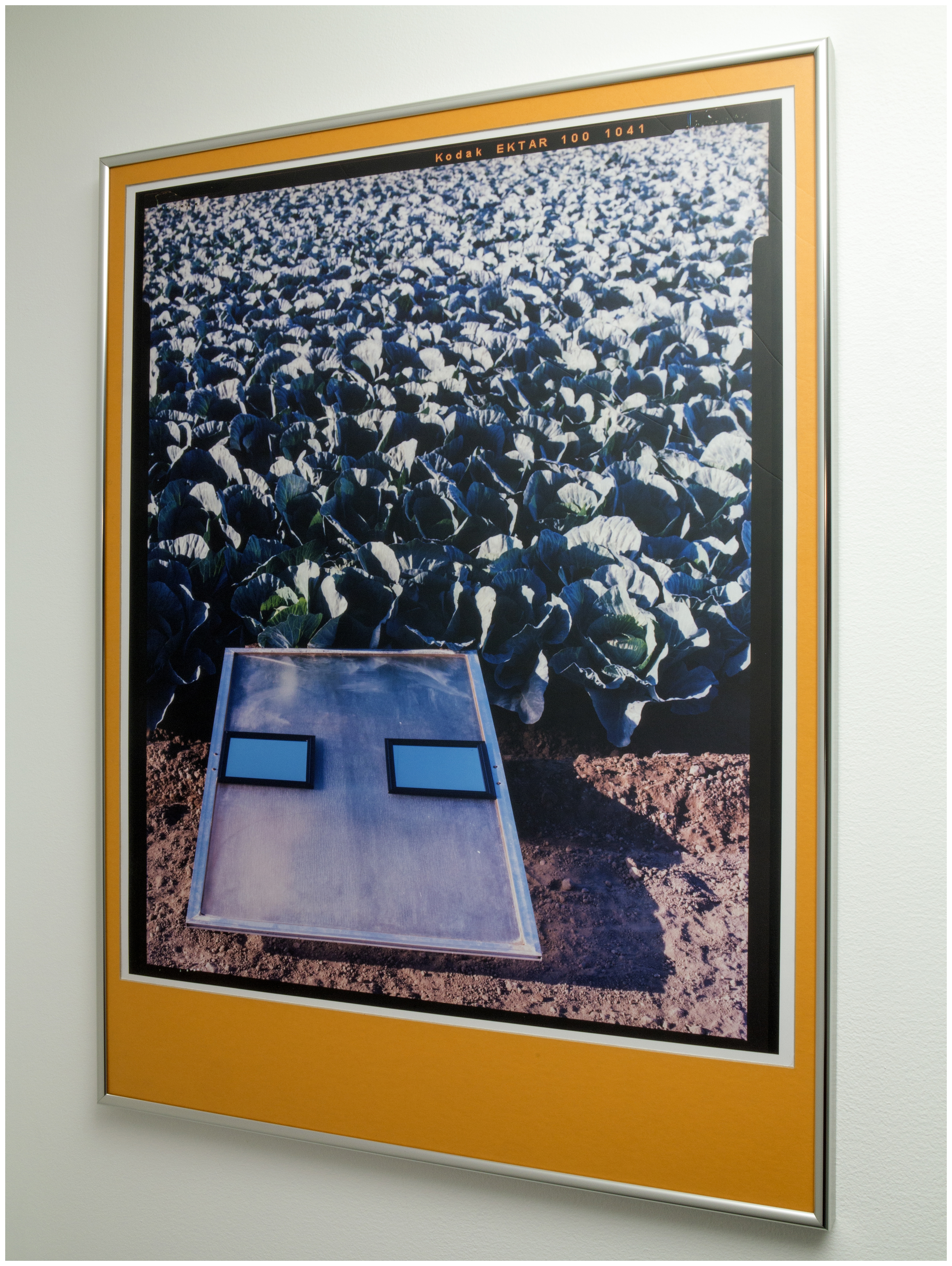 She Creates Her Own, Highly Individual Landscapes (installation view), 2014Luster RA-4 paper, mat board, acrylic, aluminum frame21.25 x 28.25 x 1 in.53.98 x 71.76 x 2.54 cm