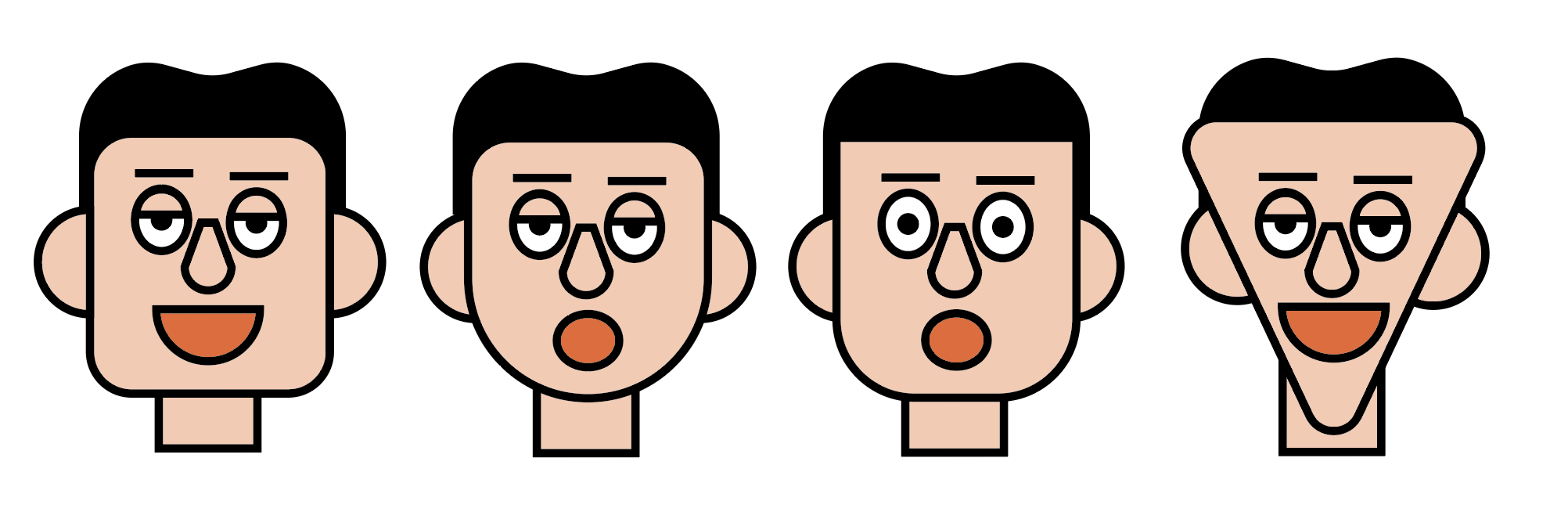 Face studies (CD for WahlheYmat, Berlin 2025)