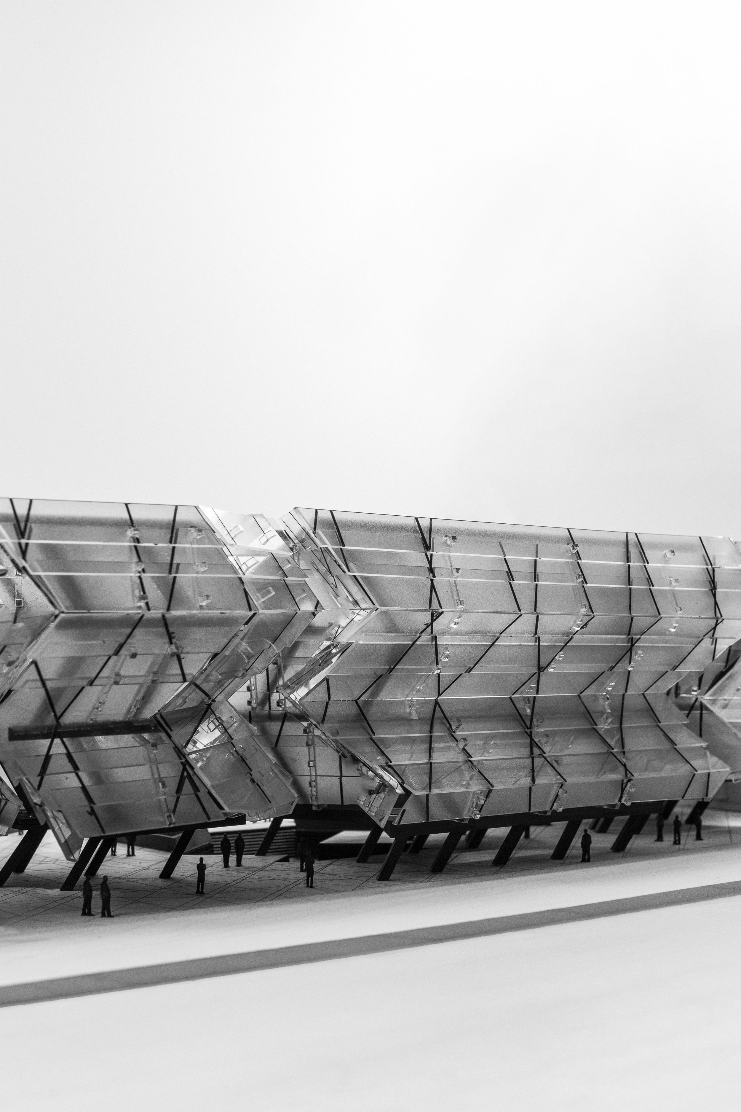 Model - Front Facade Detail