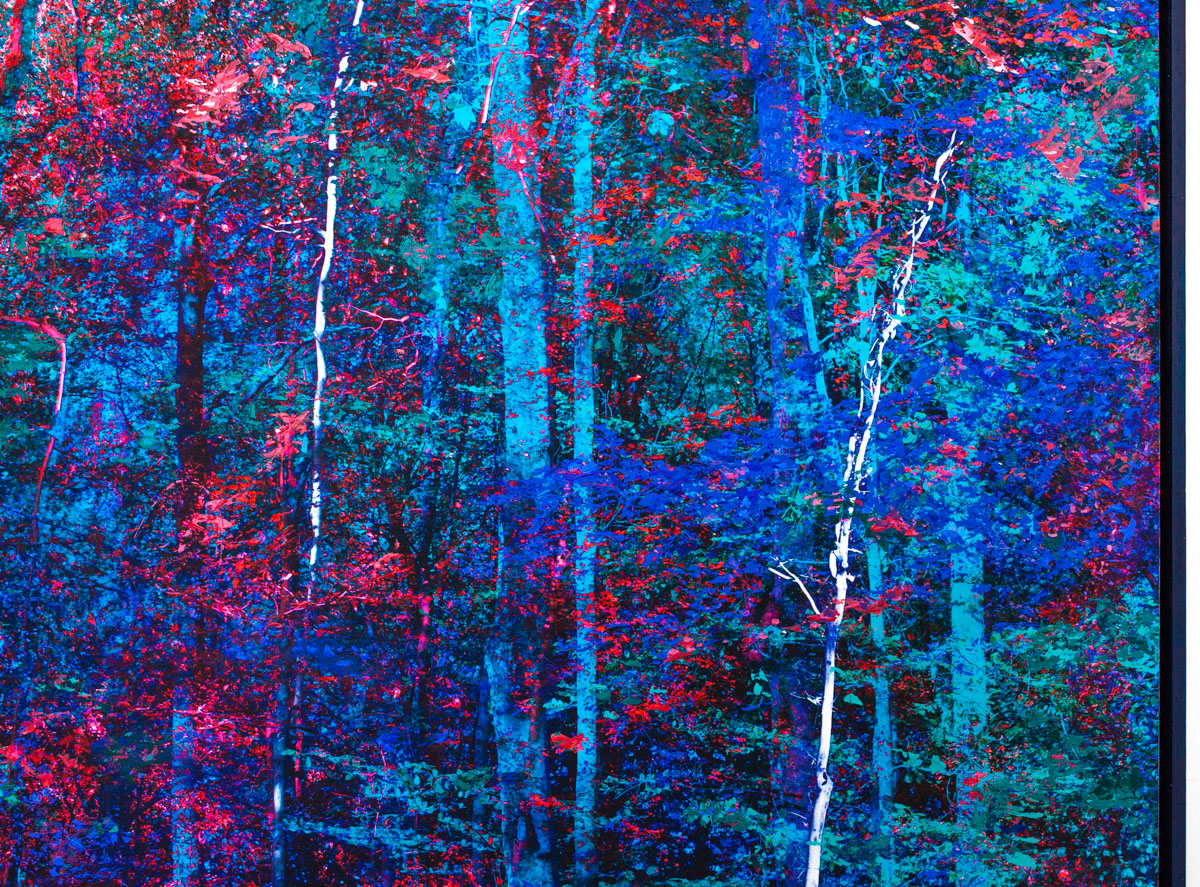 "Les Paradis", bleu - 138x85cm - 2022 - VENDU