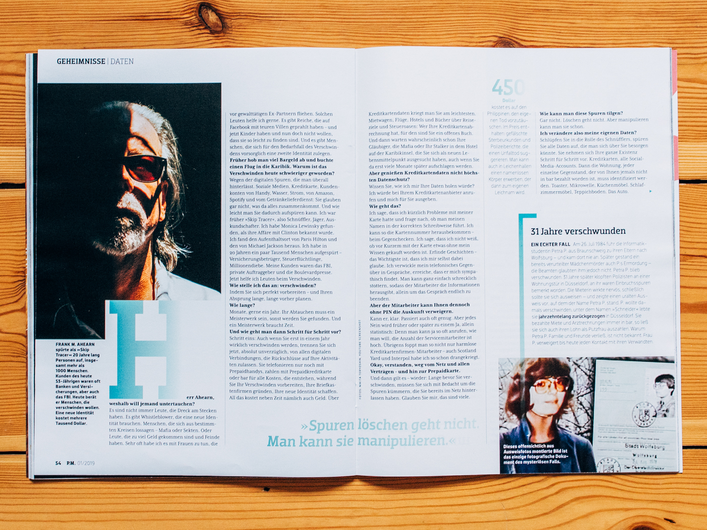 P.M. / Frank M. Ahearn Portraits / Dezember 2018