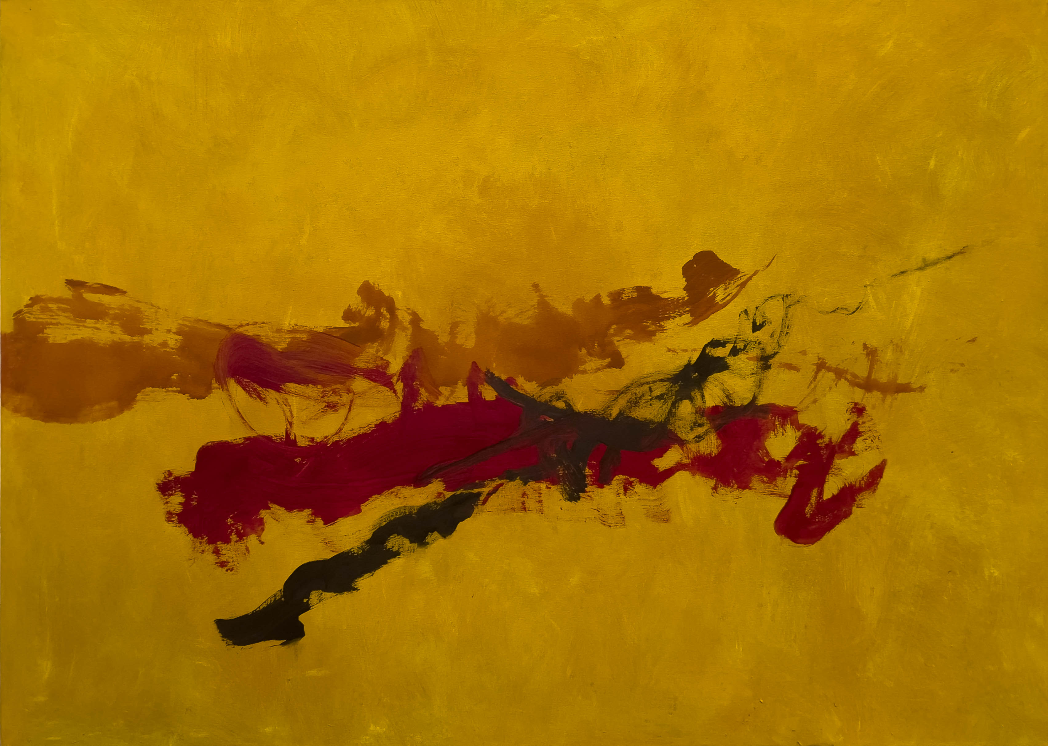 "Cadenza #19", 2001, Acrylic on canvas, 50 x 70 inches