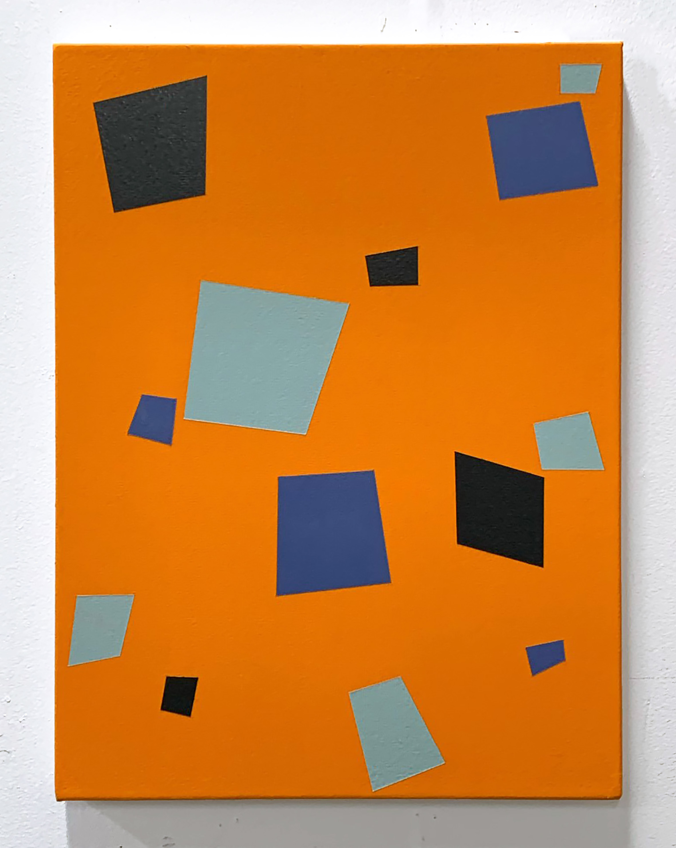 Comminuo XIV 40cm x 30cm oil and acrylic on canvas 2017