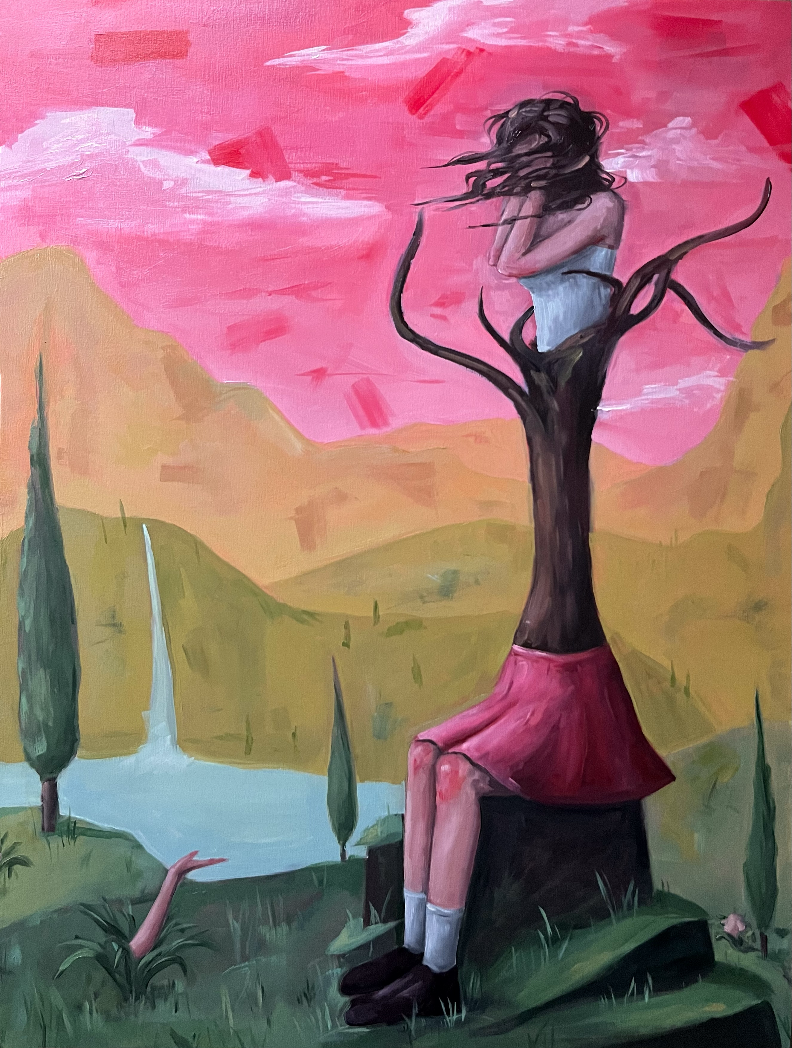 Life Cycle, Oil, 2023