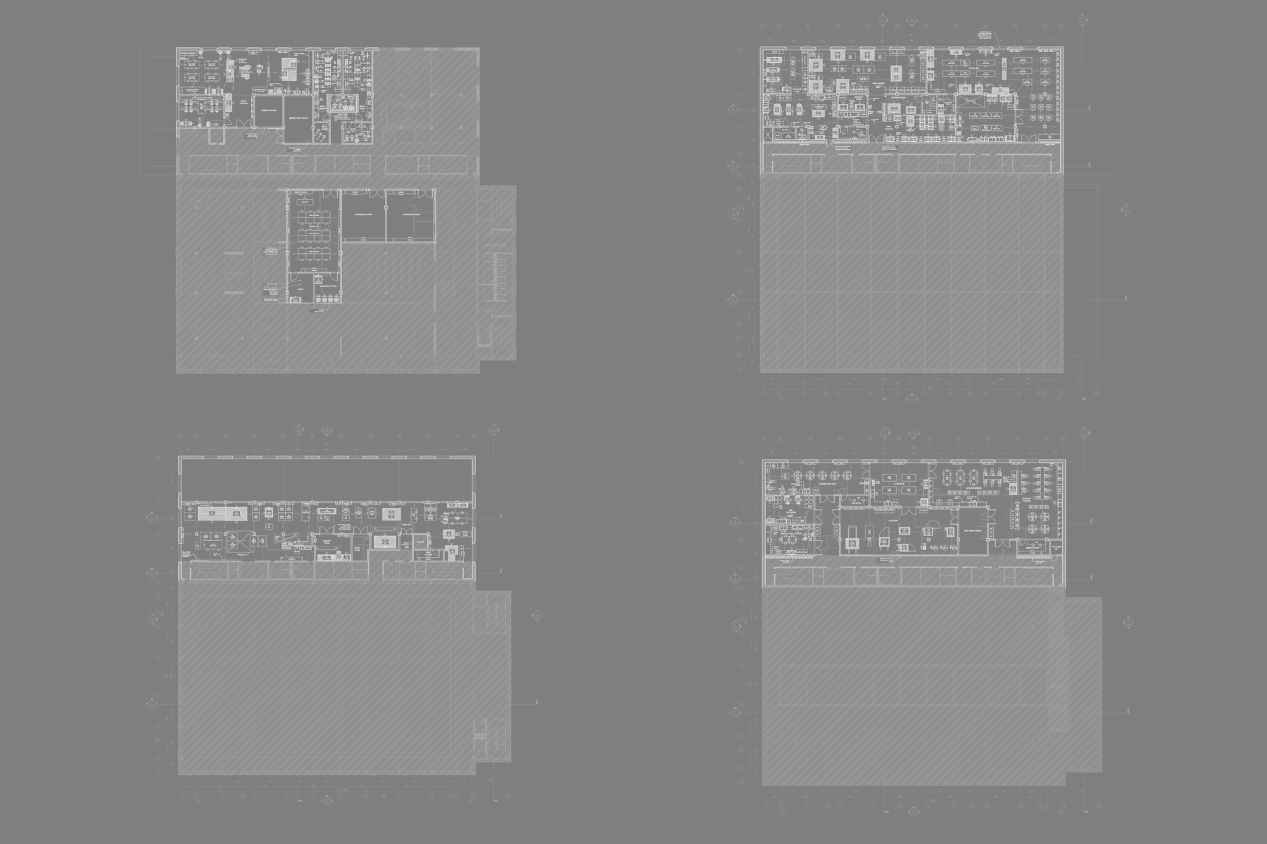 ● Shop plan studies / Powerhouse Arts / Davies Toews Architecture / Role: Project Manager / Brooklyn, NY (2015-18)