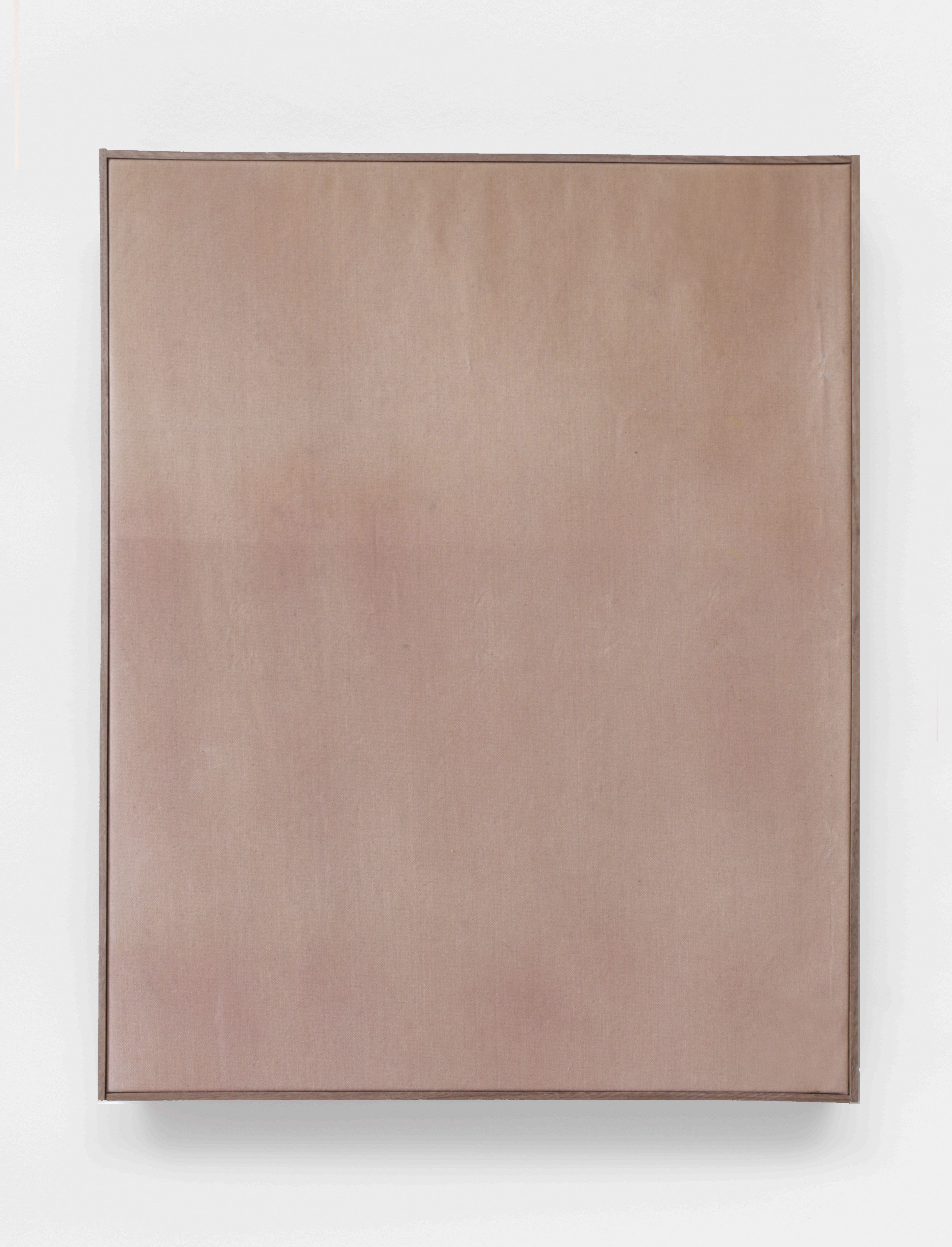 S12 (Sienna Dye Wash) in 1/4" walnut artist frame, 30.5 x 24.5," $145/wk