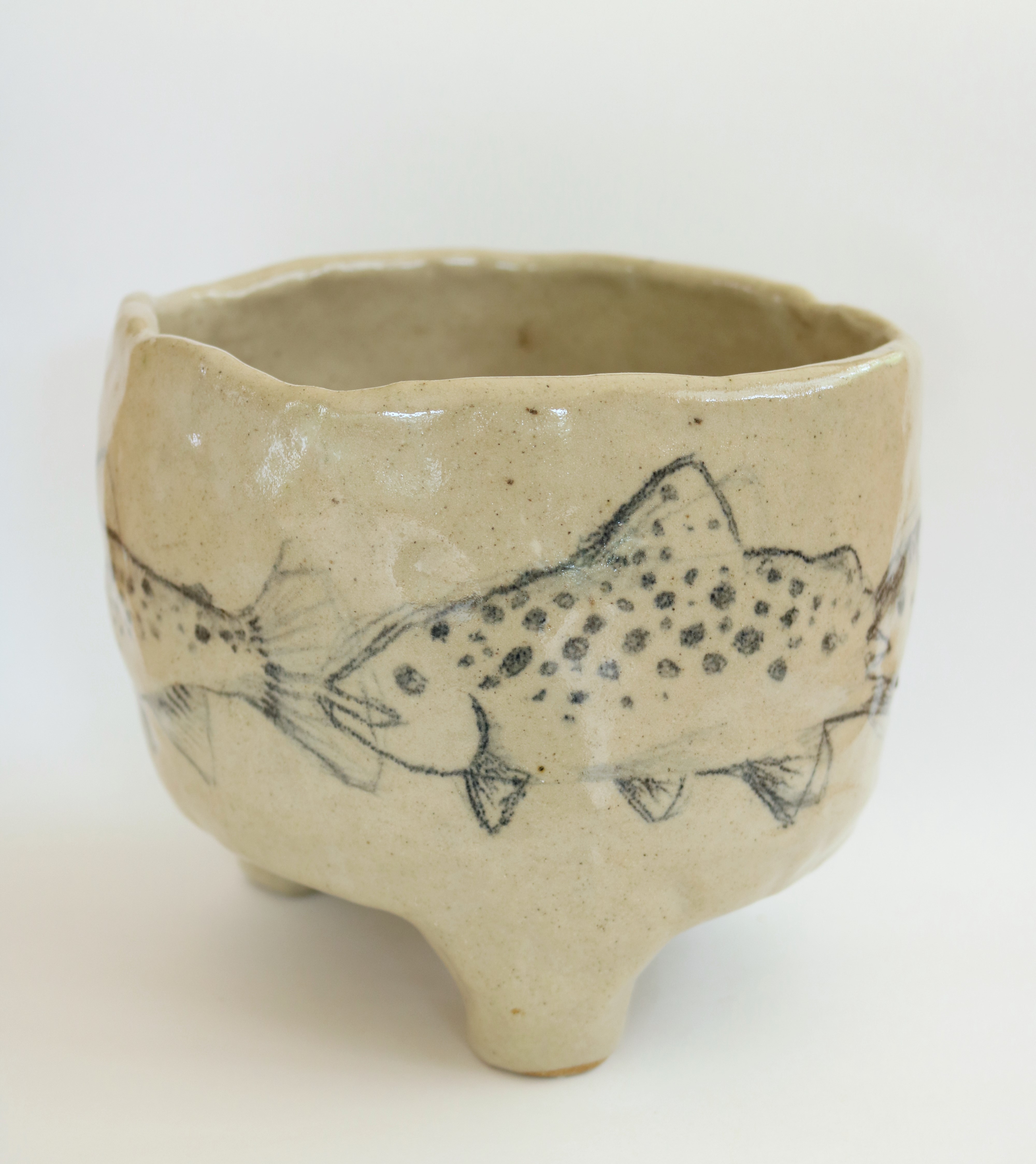 three-legged trout pot, 2022