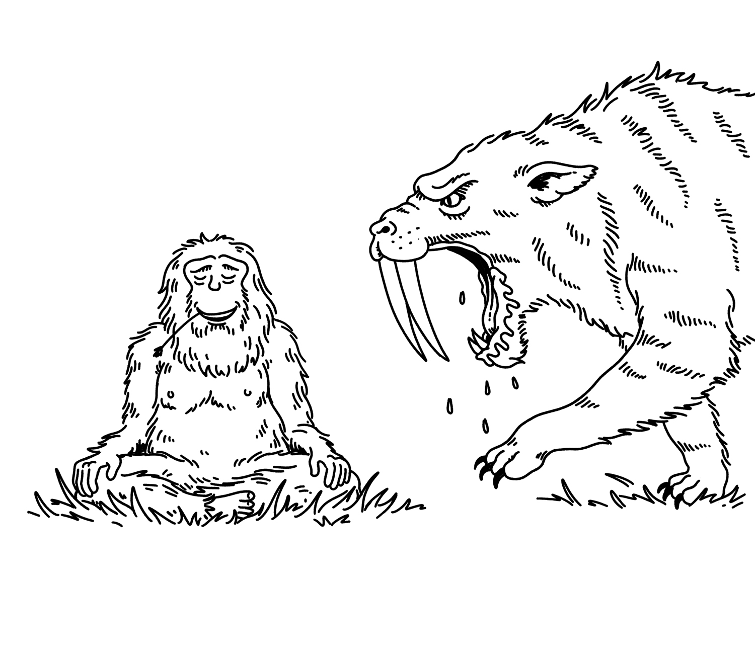 Image from Tim Minchin's book "You don't have to have a dream"