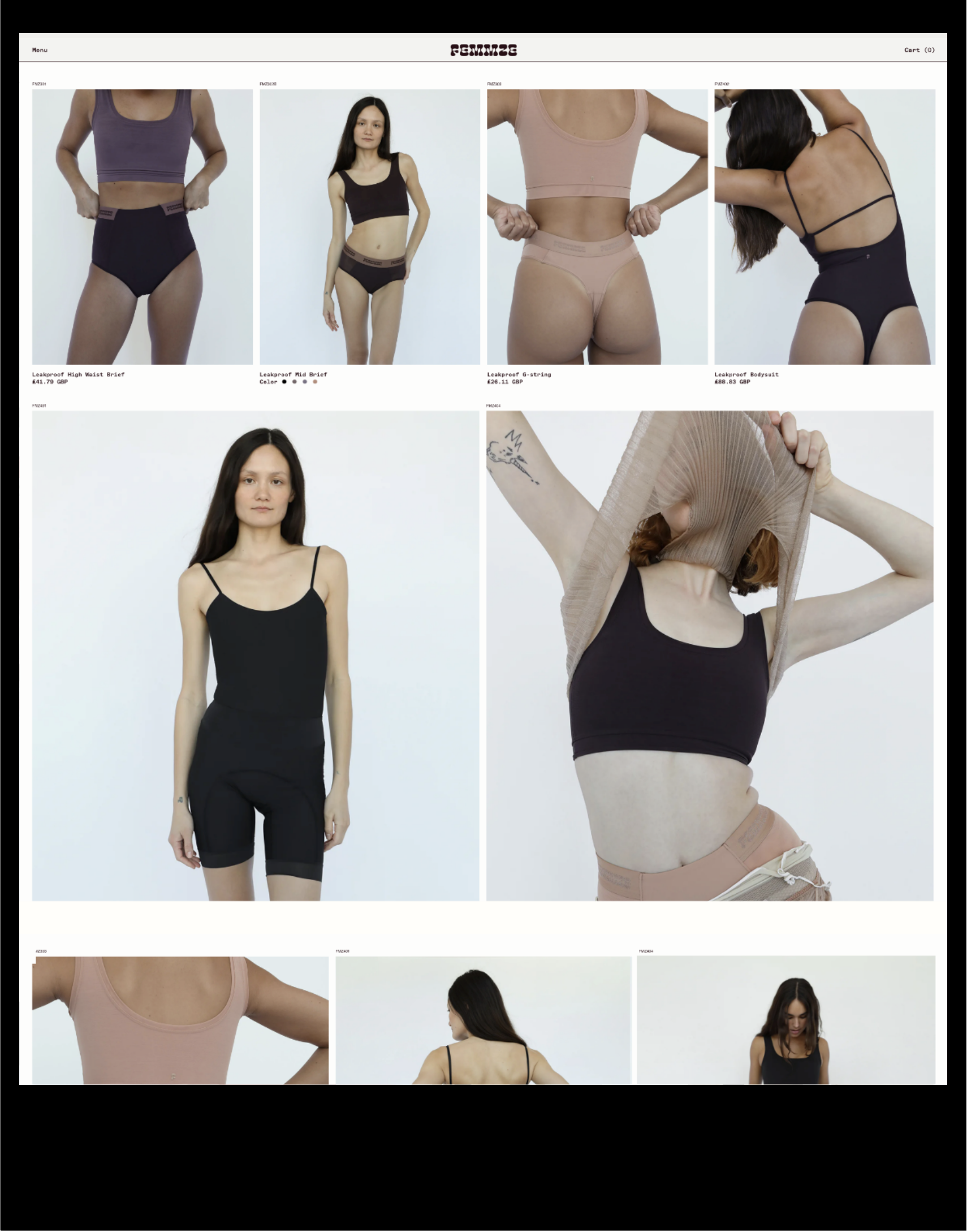 Femmze — Web Design, Desktop