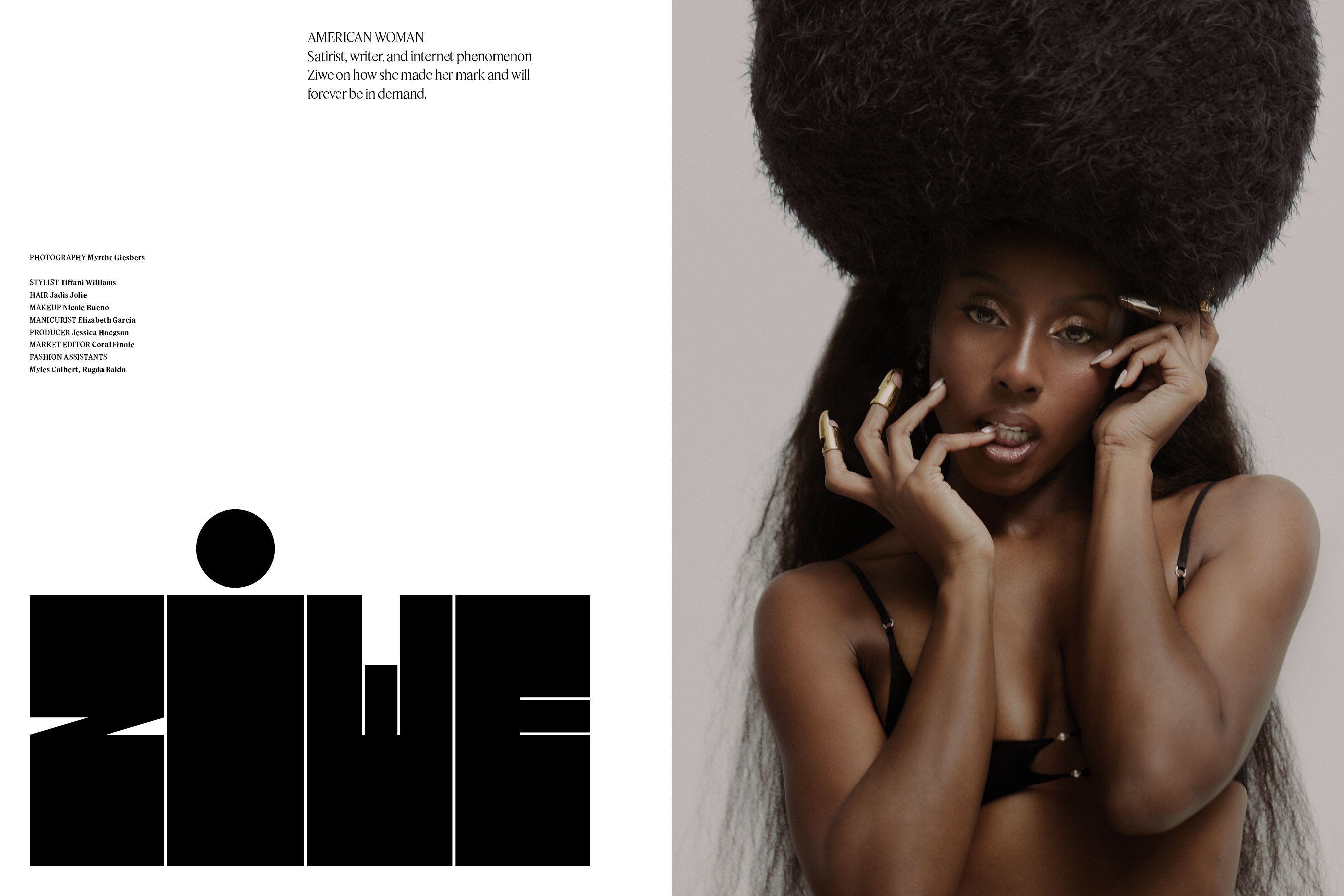 photographer: myrthe giebers for Tidal Mag