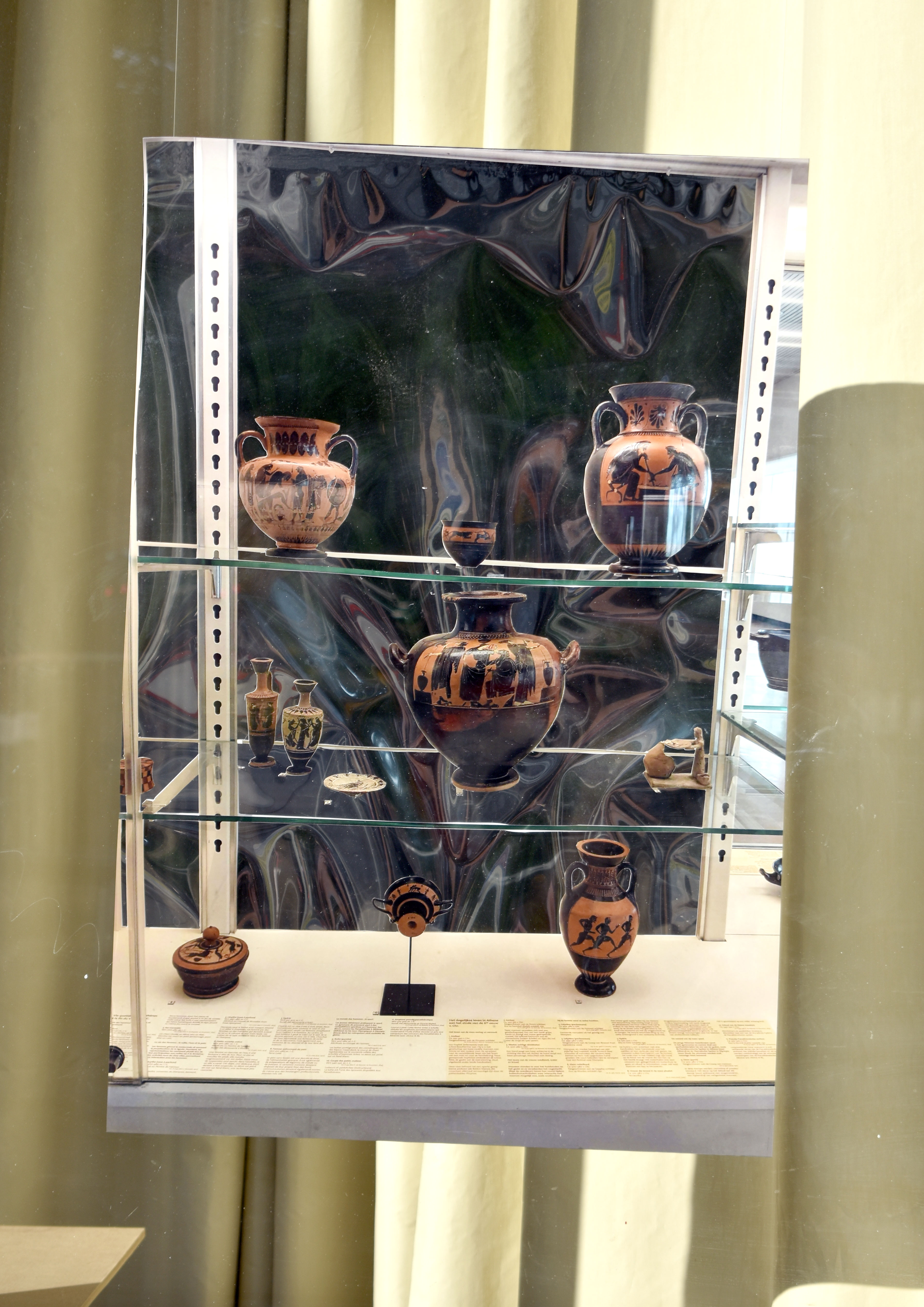 Display Proposal for The Art & History Museum in Brussels, Belgium (Case 1), dye inkjet print on matte Photobase paper, double aluminized polyester film, 30x20”, 2024