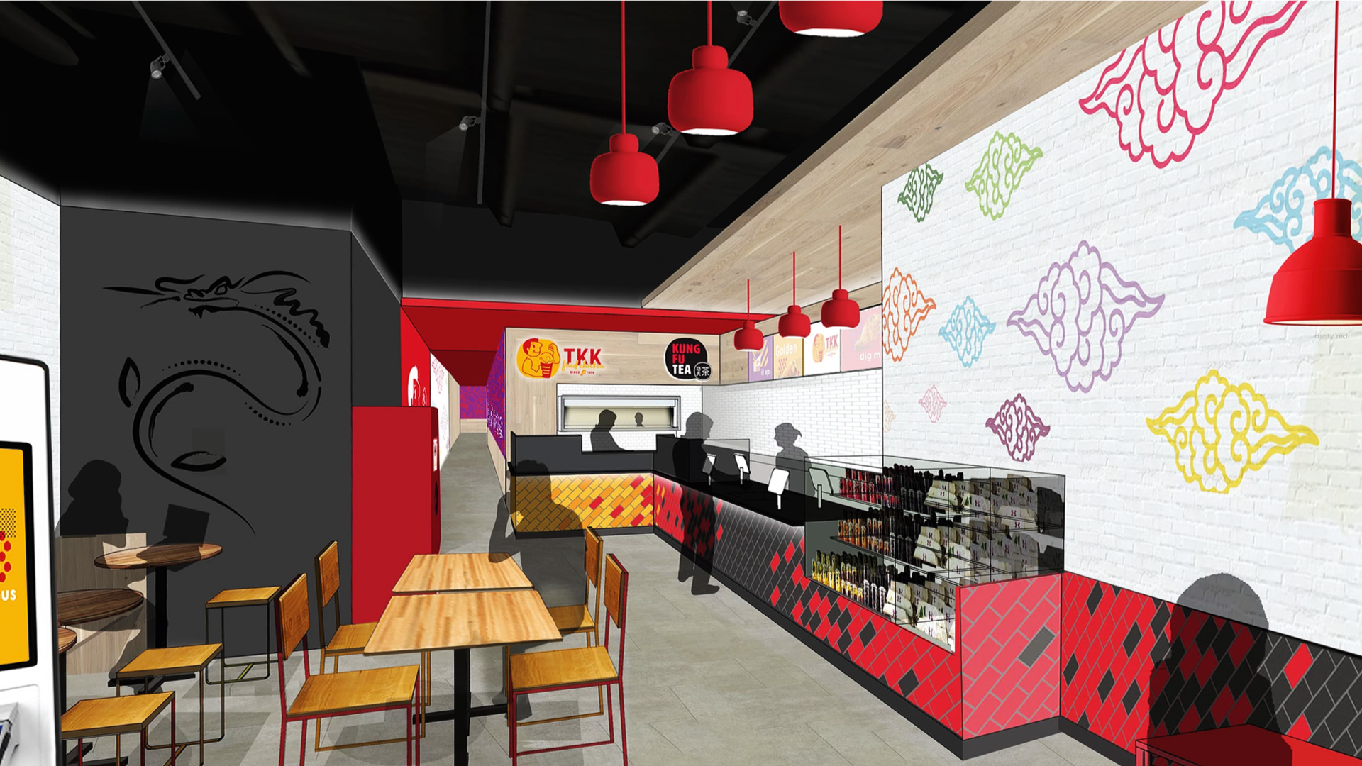 Kung Fu Tea Store Opening — Jihoon Lee Design