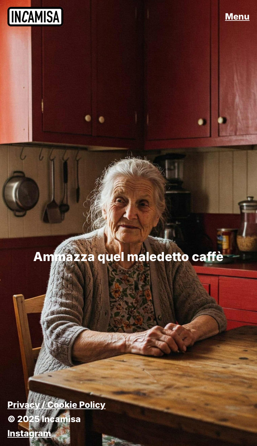 giallo.studio graphic web-design for Incamisa